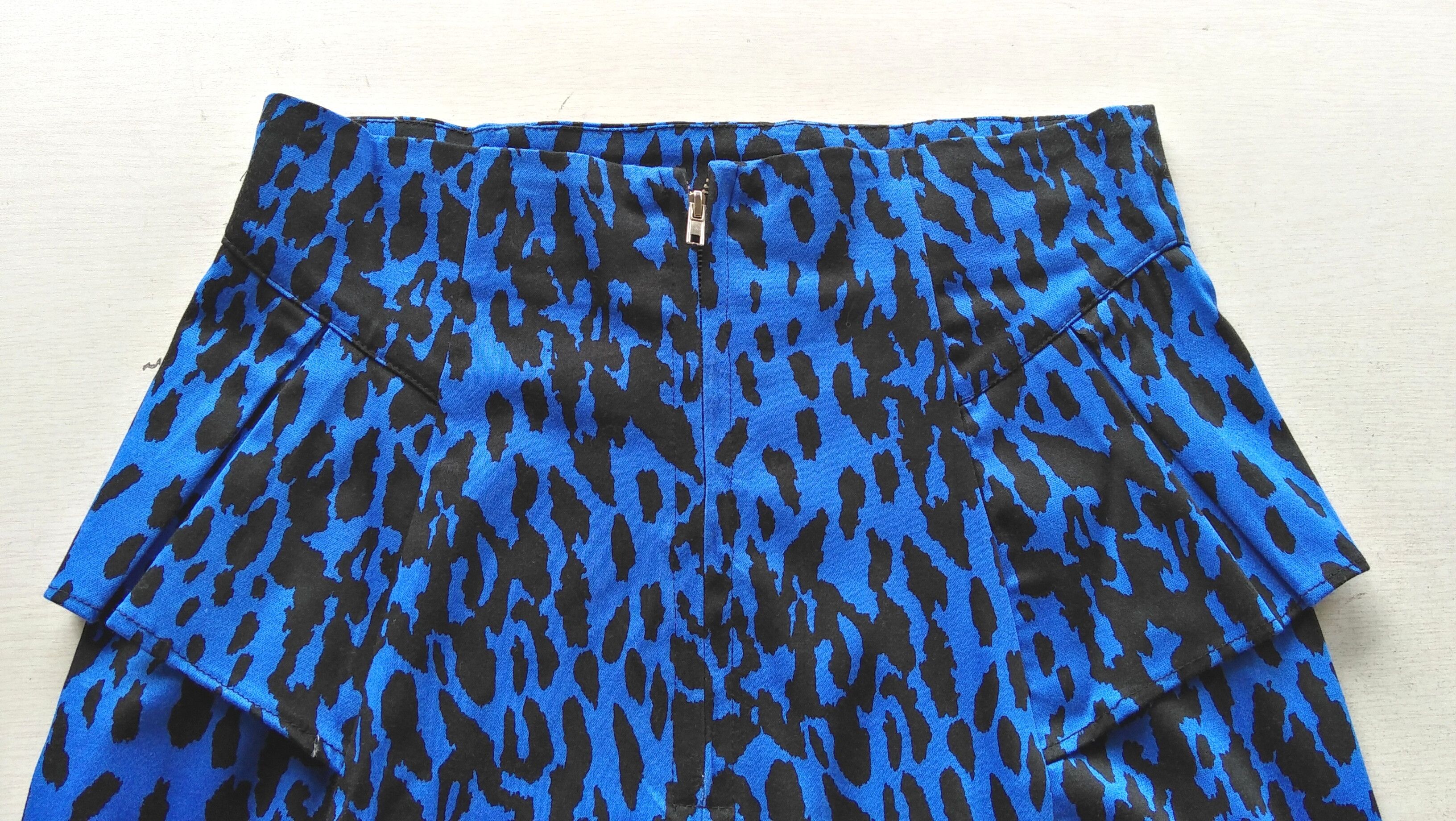 Other Pencil skirt vintage style leopard print blue skirts Size 32" / US 10 / IT 46 - 6 Thumbnail
