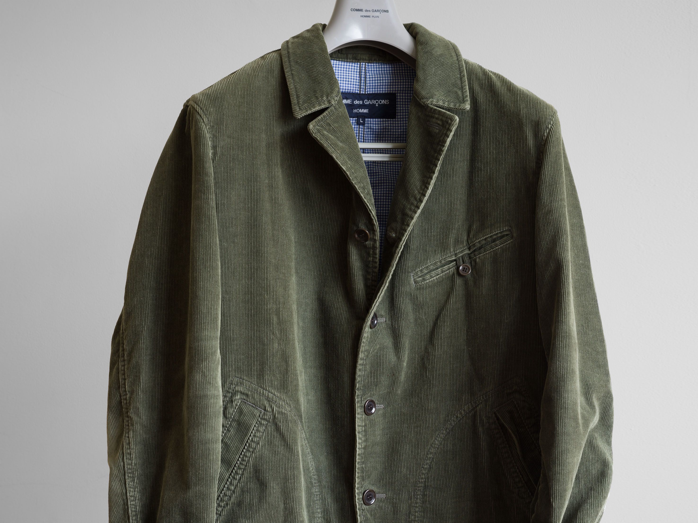 Comme des Garcons Homme AW2012 COMME des GARÇONS HOMME CORDUROY JACKET Size US L / EU 52-54 / 3 - 4 Thumbnail