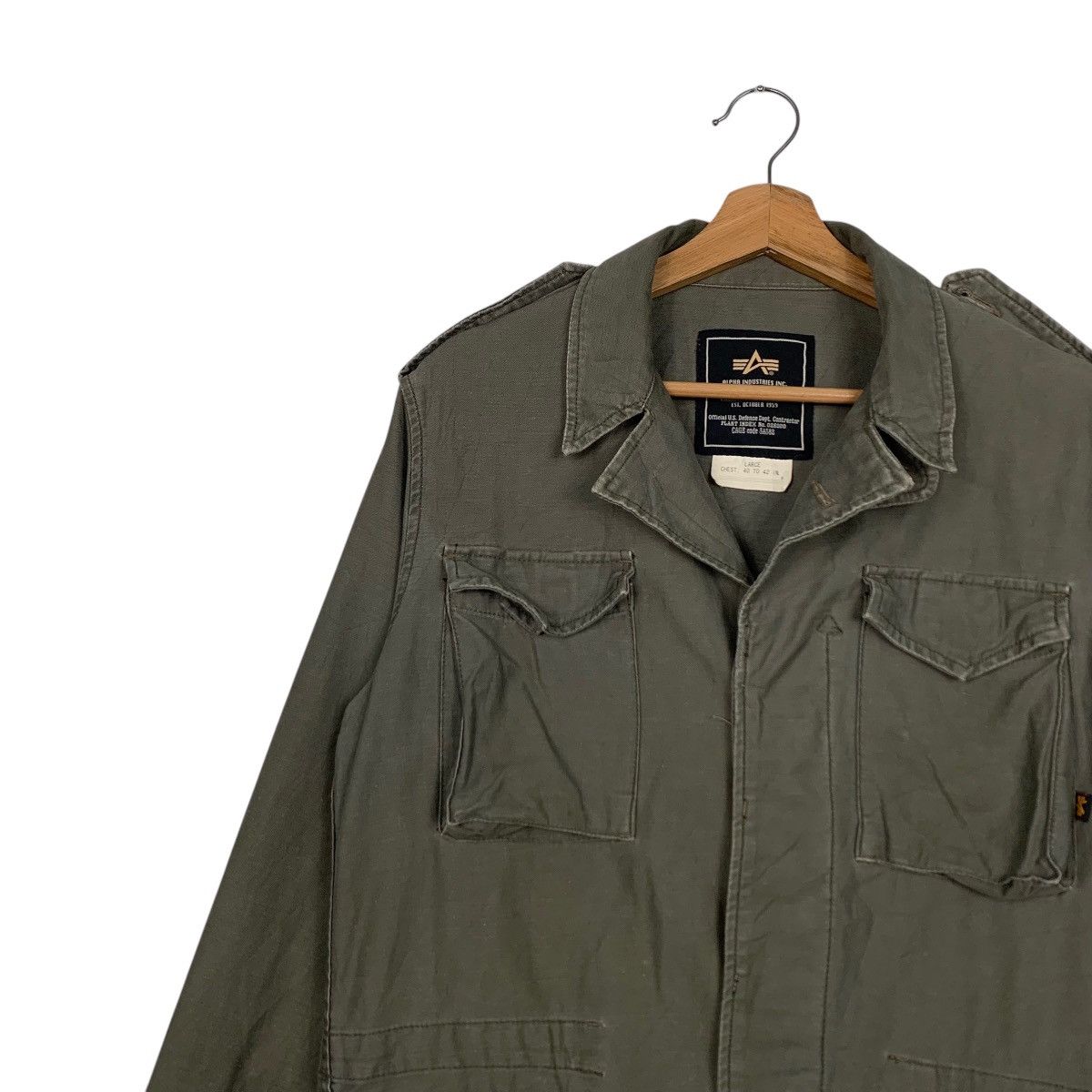 Alpha Industries × Japanese Brand ☀️Alpha Industries military four pocket jacket Size US M / EU 48-50 / 2 - 5 Thumbnail