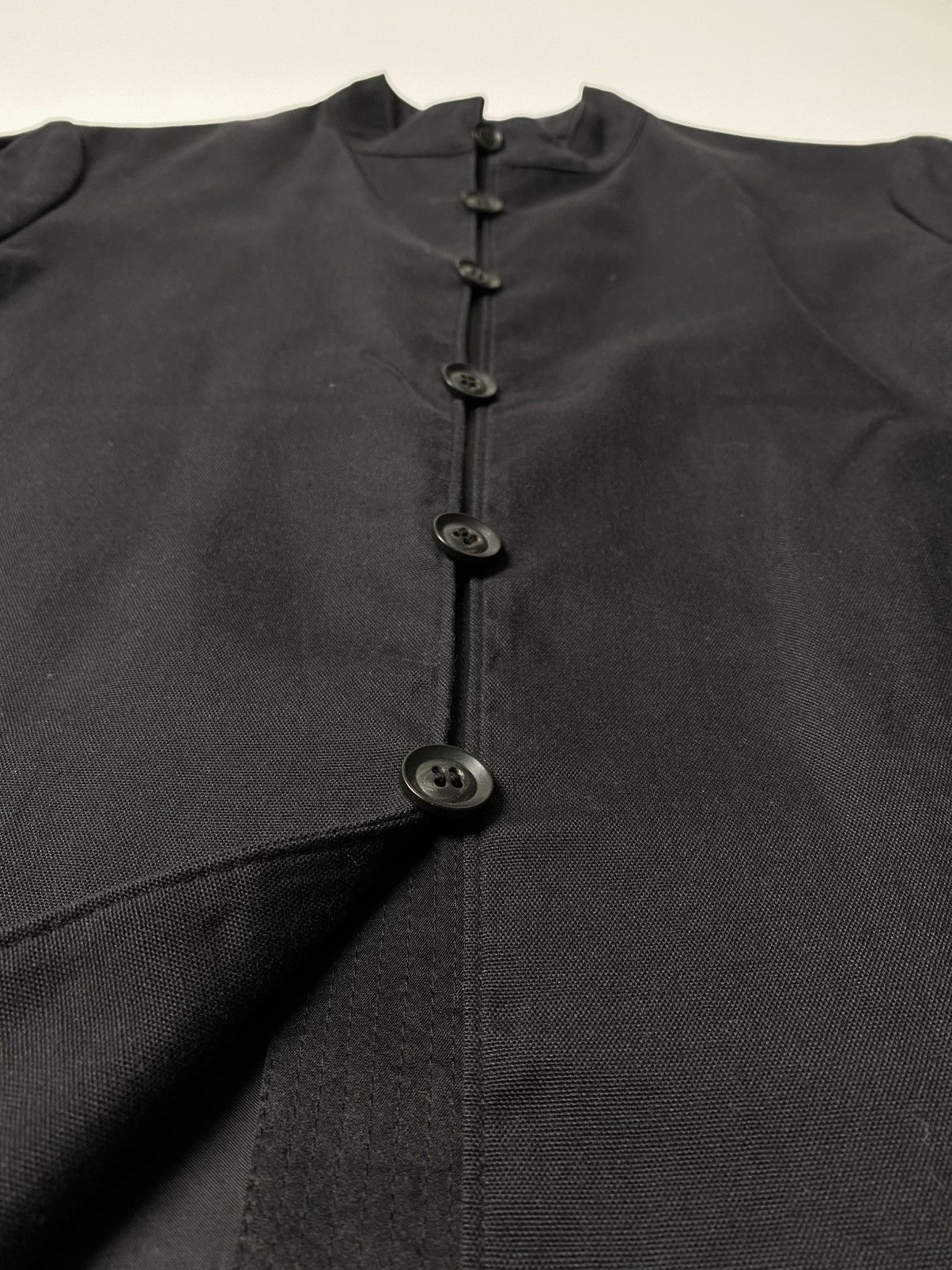 Issey Miyake AW05 ISSEY MIYAKE FÊTE MANDARIN COLLAR JACKET Size L / US 10 / IT 46 - 3 Thumbnail