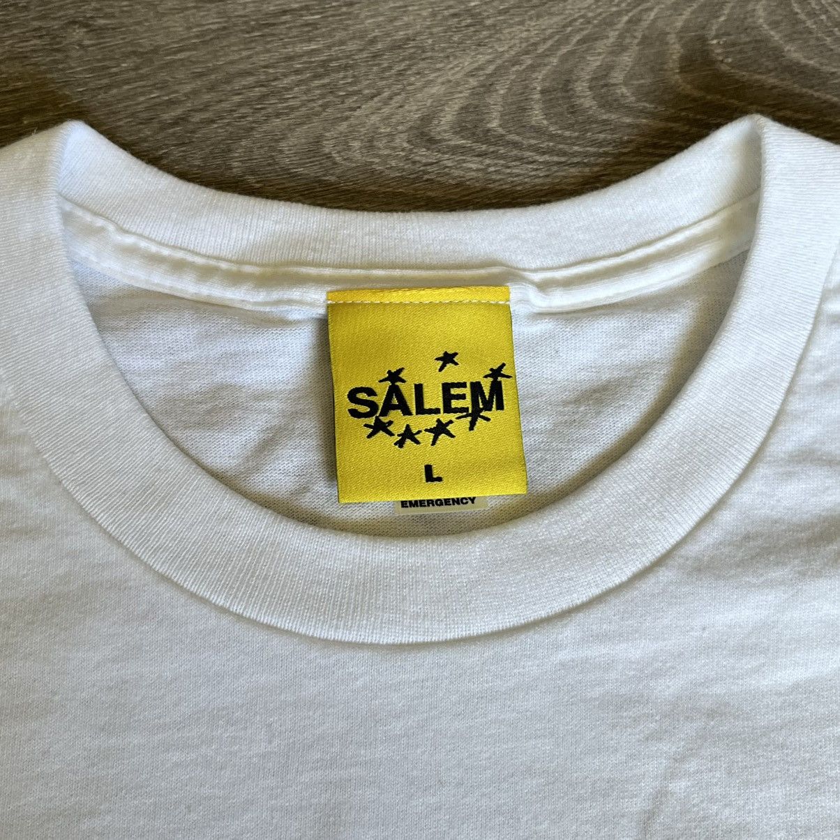 S4LEM Salem S4LEM Respect Life White/Black Graphic Logo Tee Shirt Size US L / EU 52-54 / 3 - 4 Thumbnail