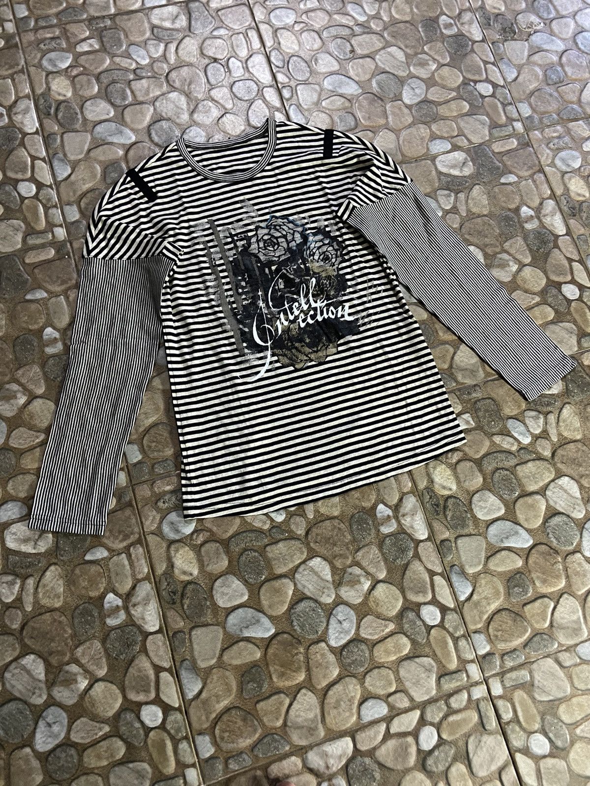 Japanese Brand VTG Y2K intelection IFSX L.G.B style long sleeve t-shirt Size S / US 4 / IT 40 - 2 Thumbnail