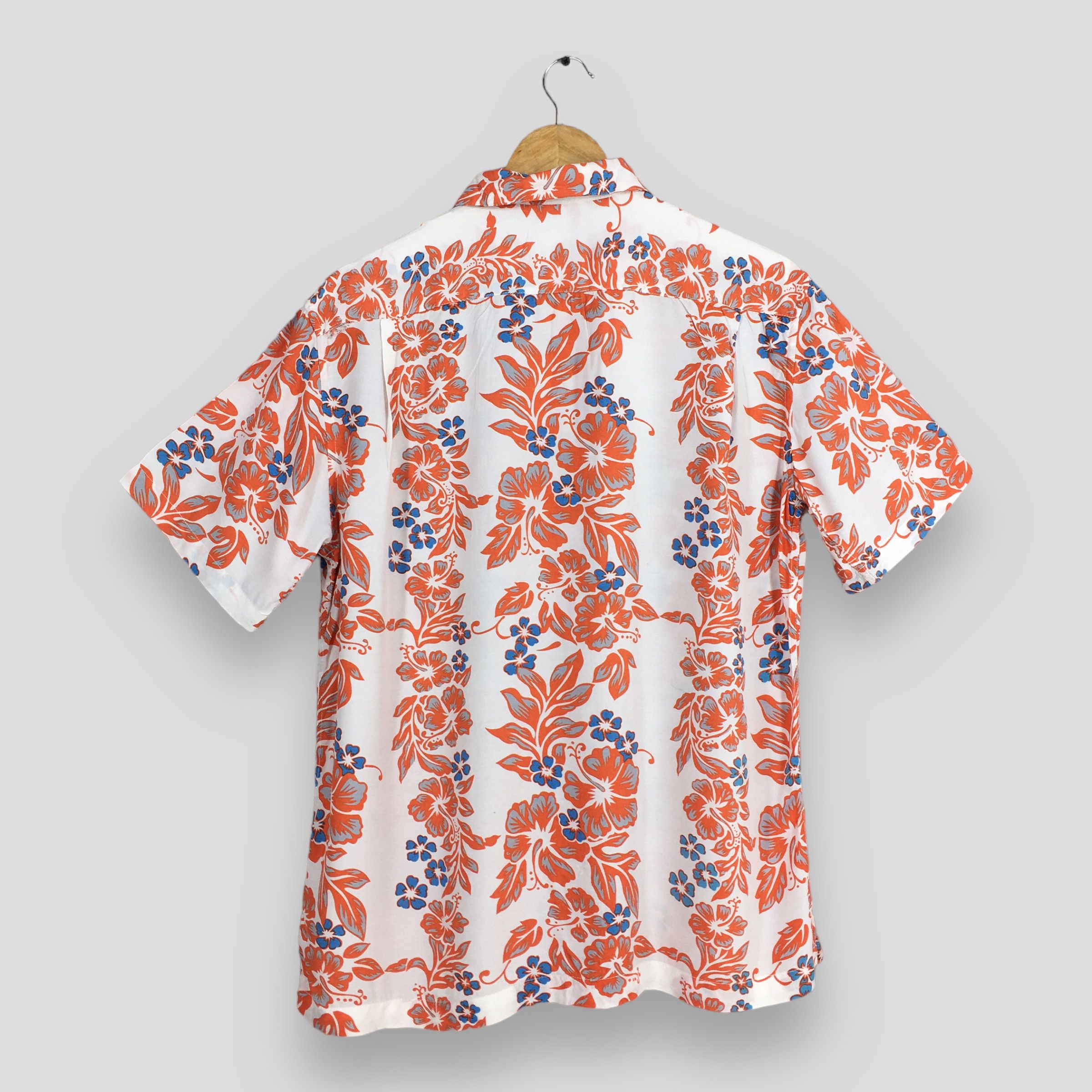 Vintage Vintage Hawaii Aloha Floral Tropical Printed Shirt Large Size US L / EU 52-54 / 3 - 7 Thumbnail