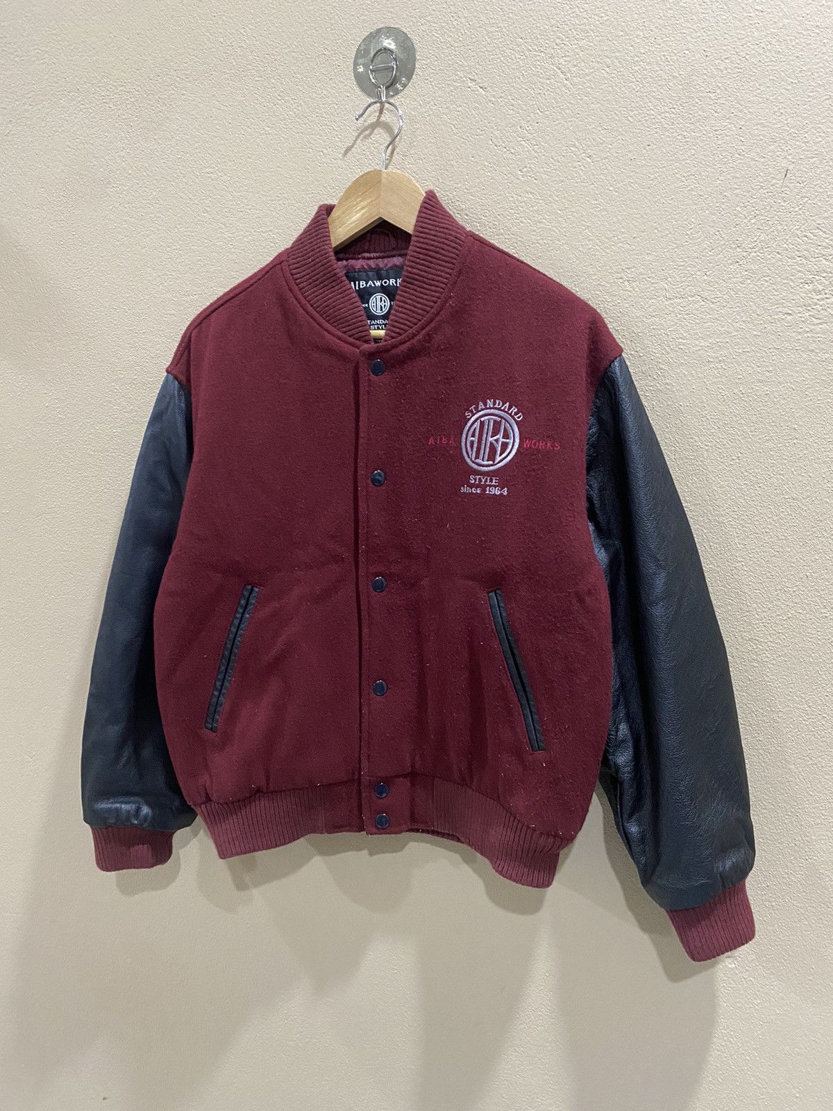 Vintage RARE VINTAGE AIBA WORKS VARSITY JACKET Size US S / EU 44-46 / 1 - 4 Thumbnail