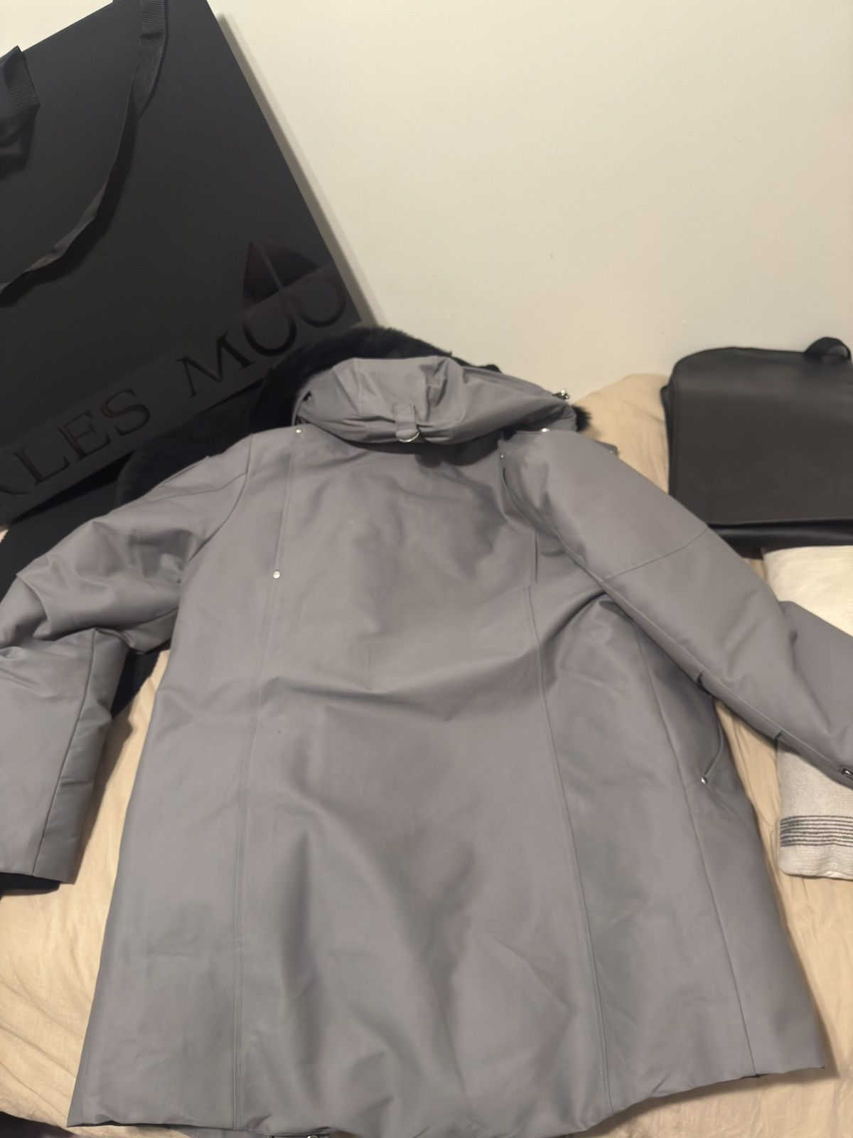 Moose Knuckles MOOSE KNUCKLE ORIGINAL SHEARLING TRIM STIRLING PARKA Size US S / EU 44-46 / 1 - 6 Thumbnail