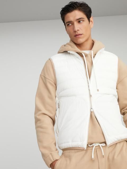 Brunello Cucinelli Wr Padded Vest in Open White Size US S / EU 44-46 / 1 - 1 Thumbnail