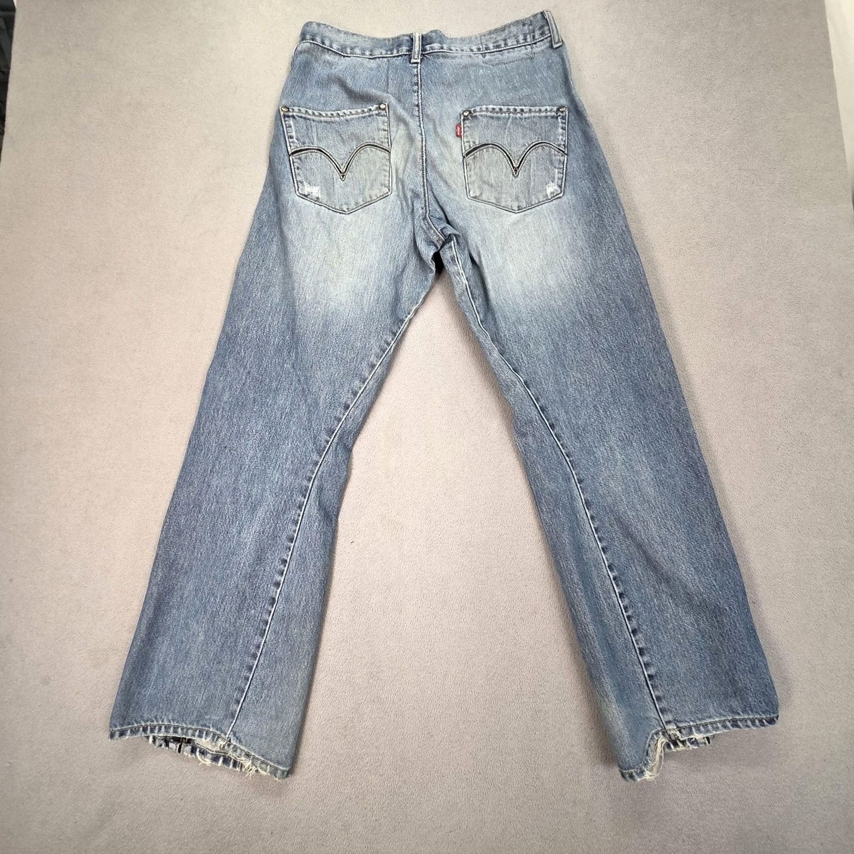 Levi's Levi’S Engineered Jeans Men Twisted Wide Leg Baggy Loose Fits 29x29 Size US 29 - 2 Thumbnail