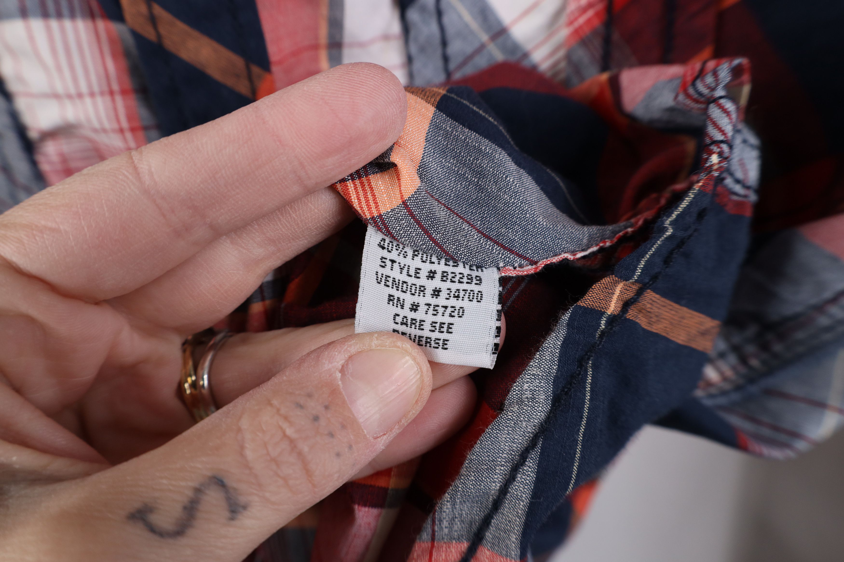 Vintage Buckle BKE Stitch Western Snap Button Collared Shirt Plaid Size US M / EU 48-50 / 2 - 10 Thumbnail