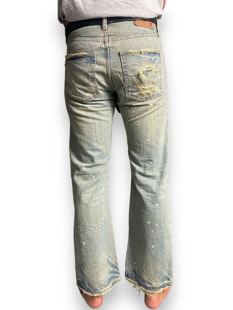 20471120 × American Eagle Outfitters American Eagle Vintage Mudmax Distressed Jeans Size US 29 - 12 Thumbnail