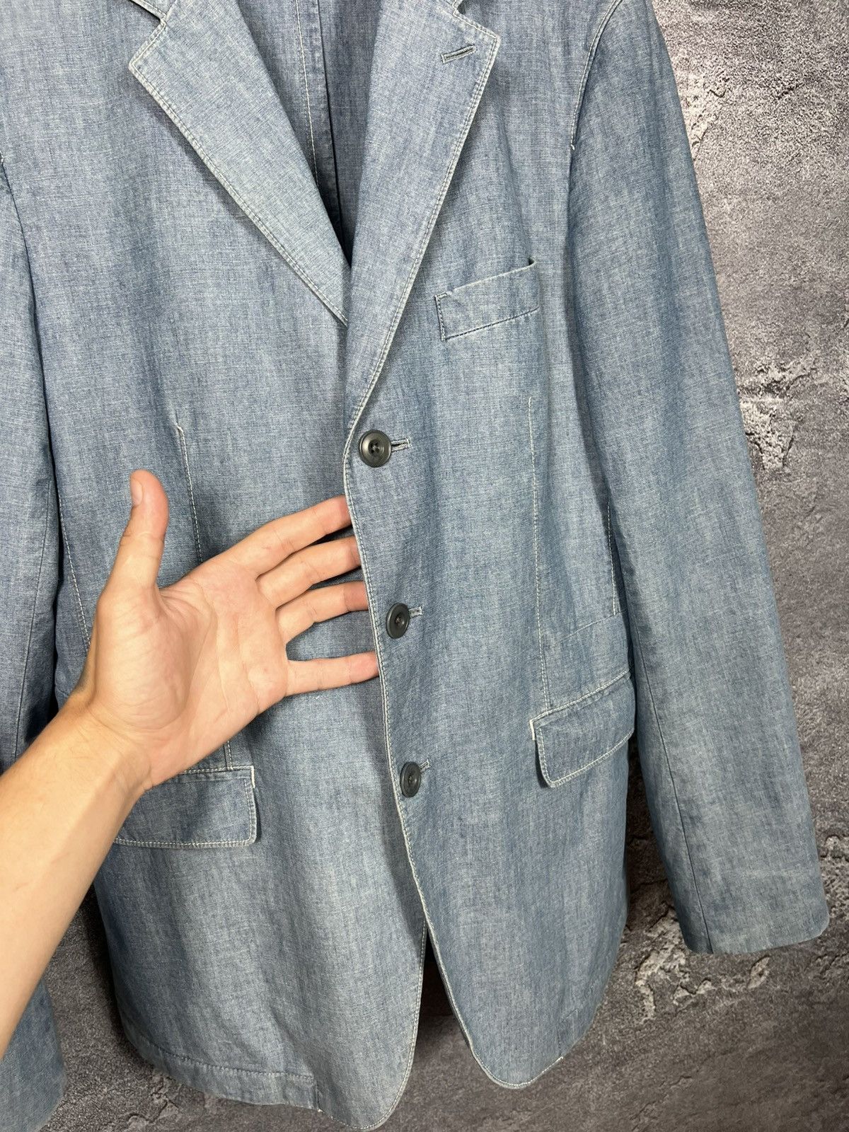 Lemaire Uniqlo and Lemaire Denim Classic Blazer Size S Size US S / EU 44-46 / 1 - 5 Thumbnail