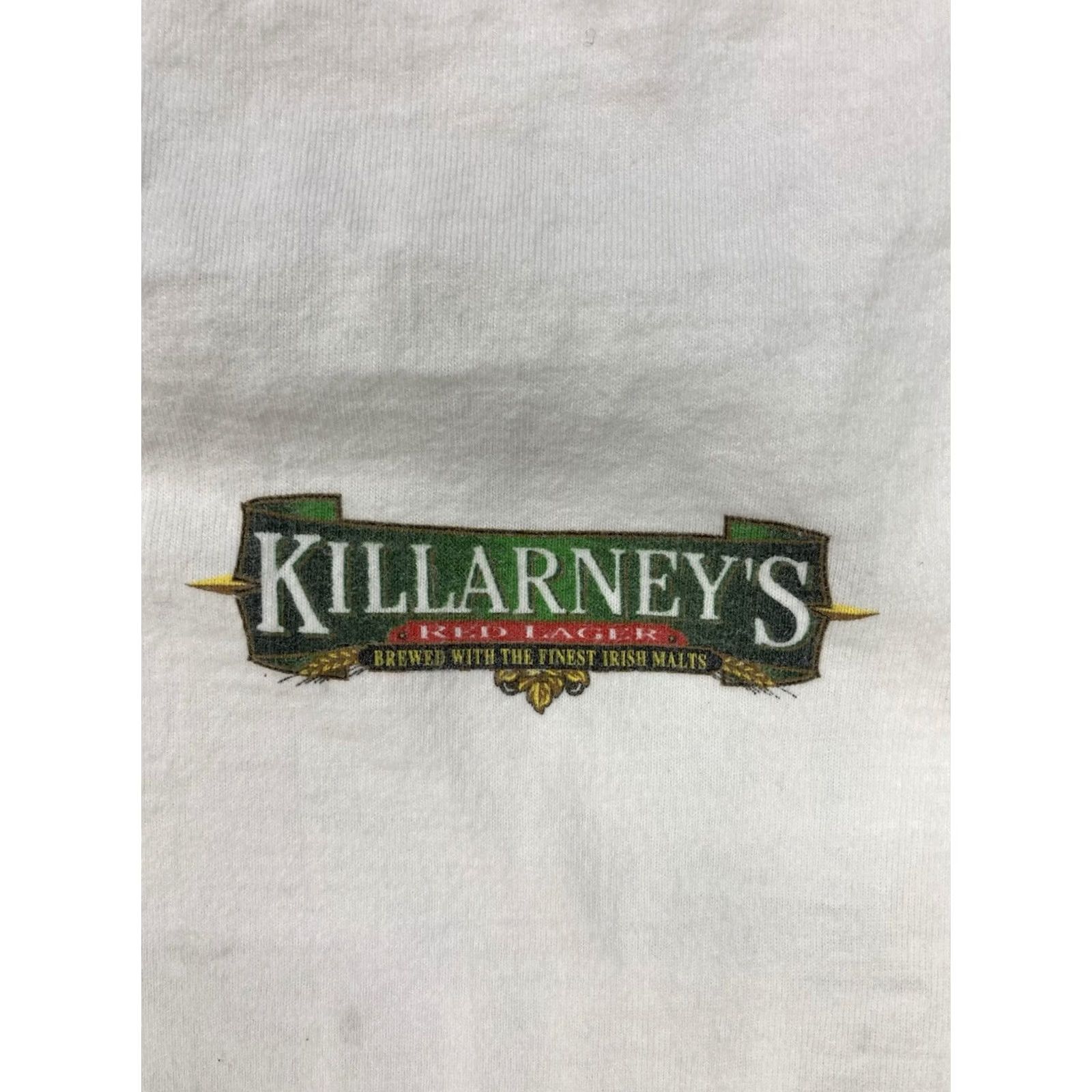 Fruit Of The Loom VINTAGE Killarney's Beer 2000 Graphic T-shirt Men XL White Size US XL / EU 56 / 4 - 5 Thumbnail