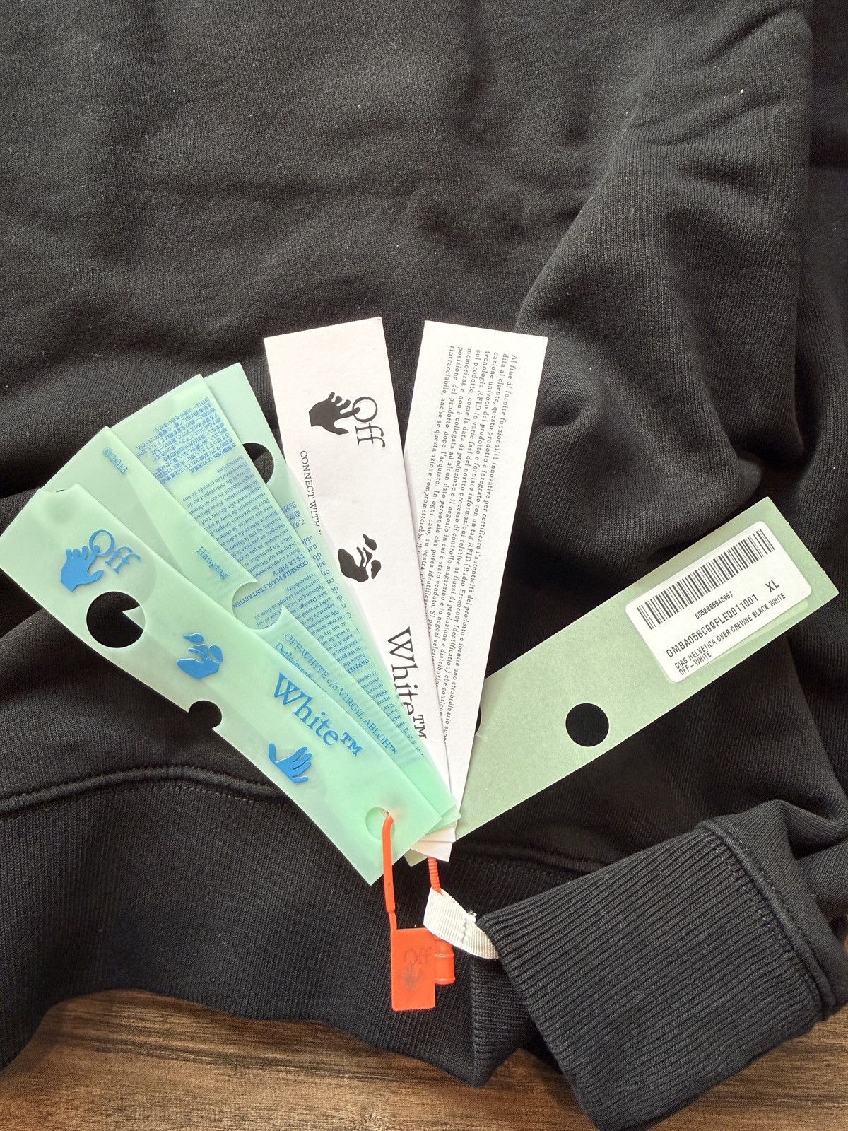Off-White Off-White Logo Crewneck NWT size XL Size US XL / EU 56 / 4 - 6 Thumbnail