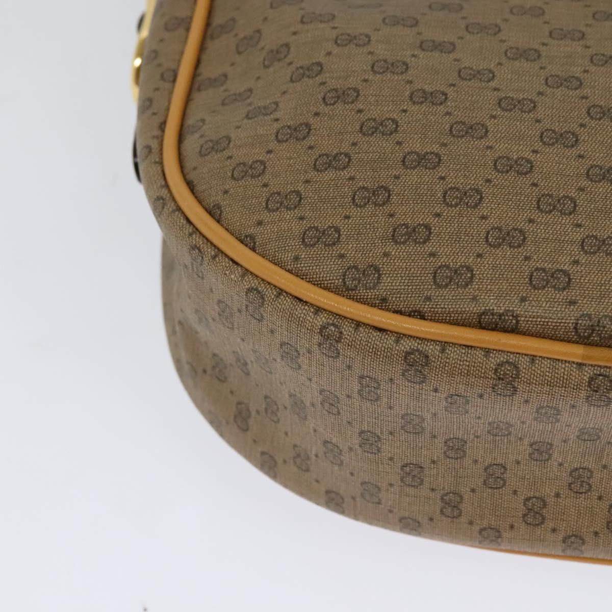 Gucci GUCCI Micro GG Supreme Shoulder Bag Pvc Beige Gold 001 115 Size ONE SIZE - 12 Thumbnail
