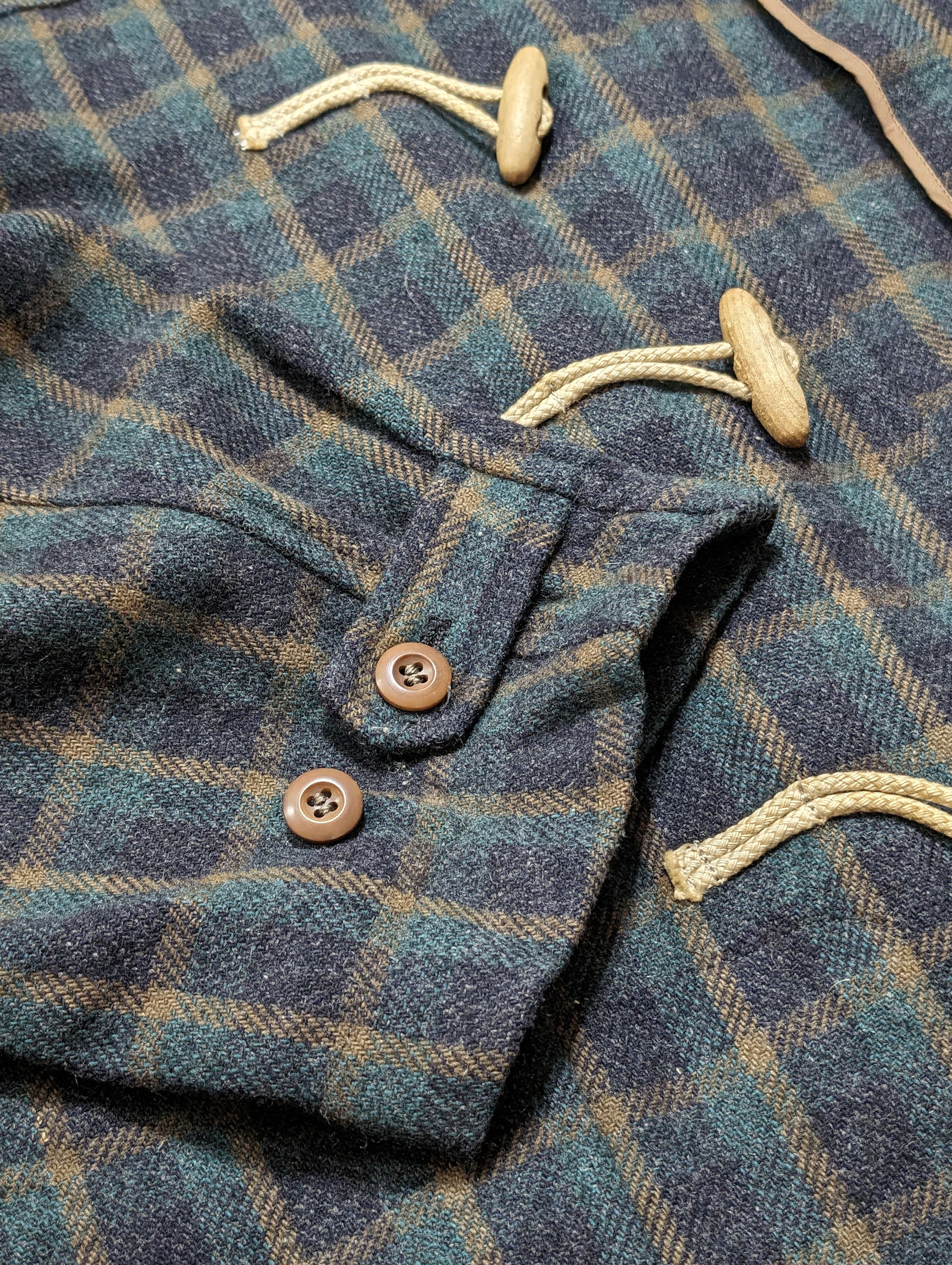 Dezert Vintage Dezert Jacket Duffle Wool Baggy Oversized Hoodie Size US L / EU 52-54 / 3 - 8 Thumbnail