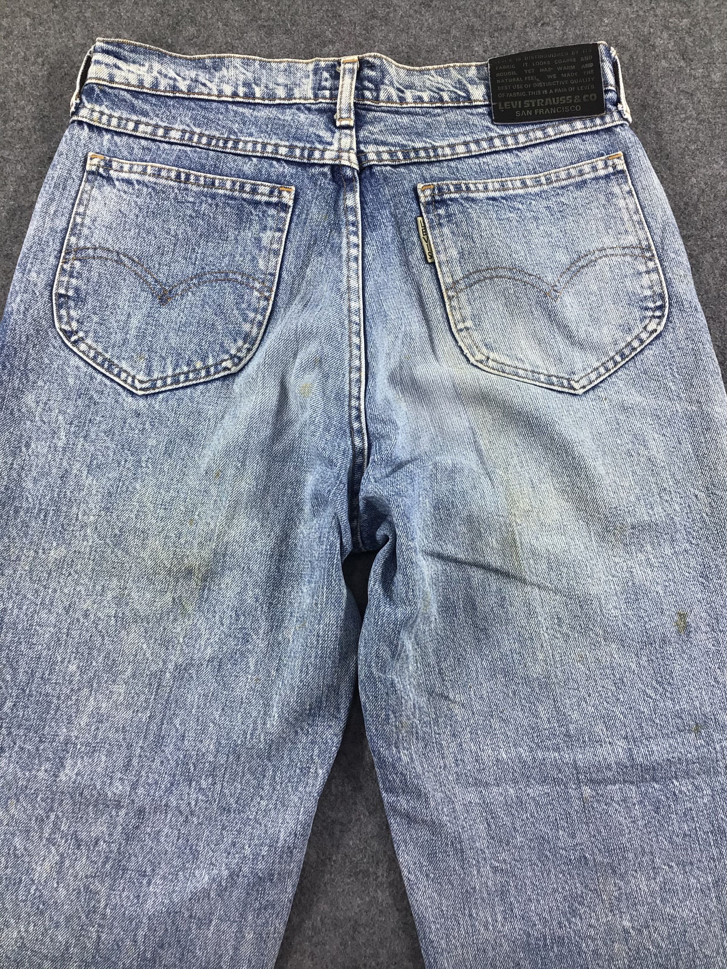 Levi's × Vintage Vintage Levis 637 Jeans-JM062 Size US 31 - 3 Thumbnail