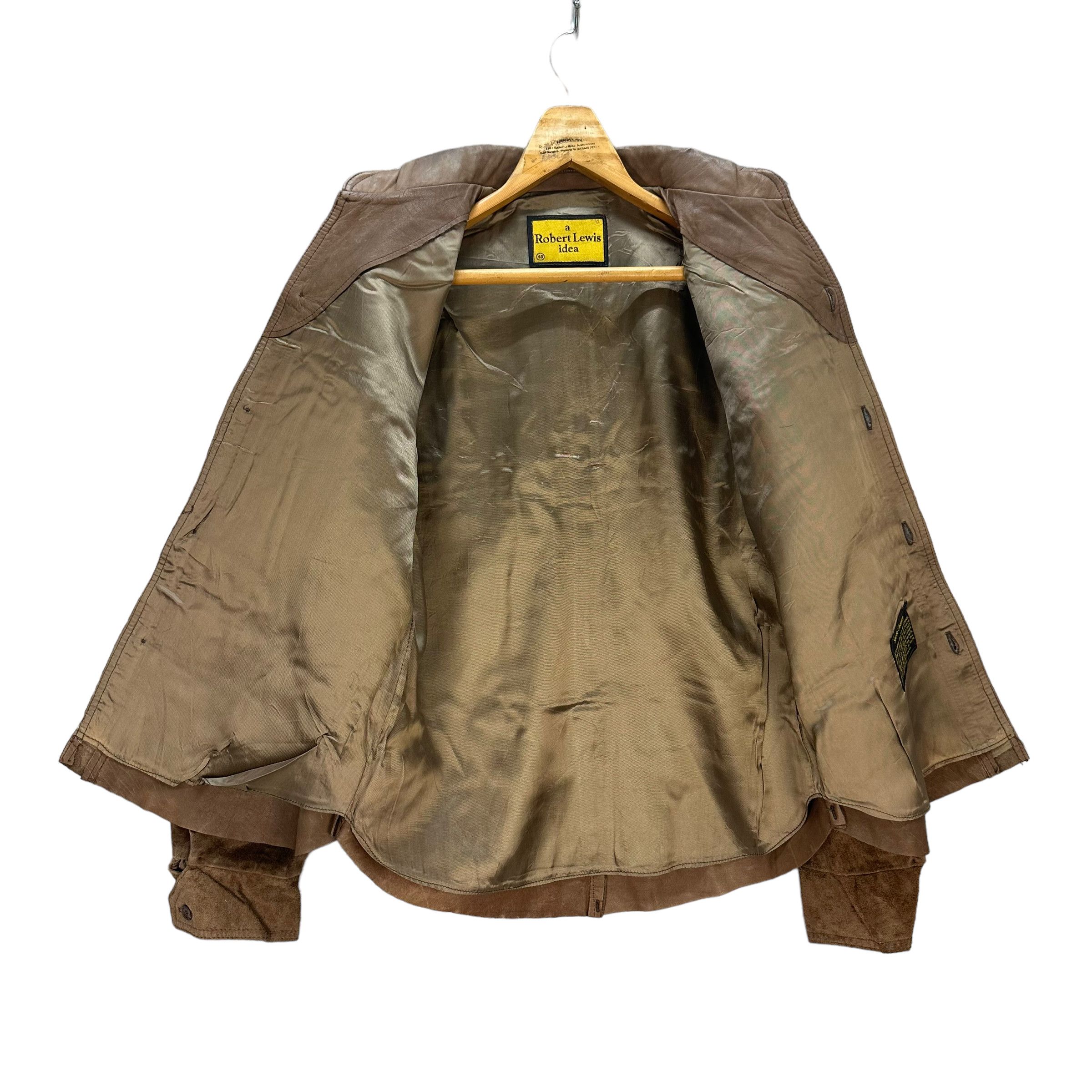 Robert Lewis ROBERT LEWIS SUEDE LEATHER JACKET #8588-016 Size US M / EU 48-50 / 2 - 6 Thumbnail