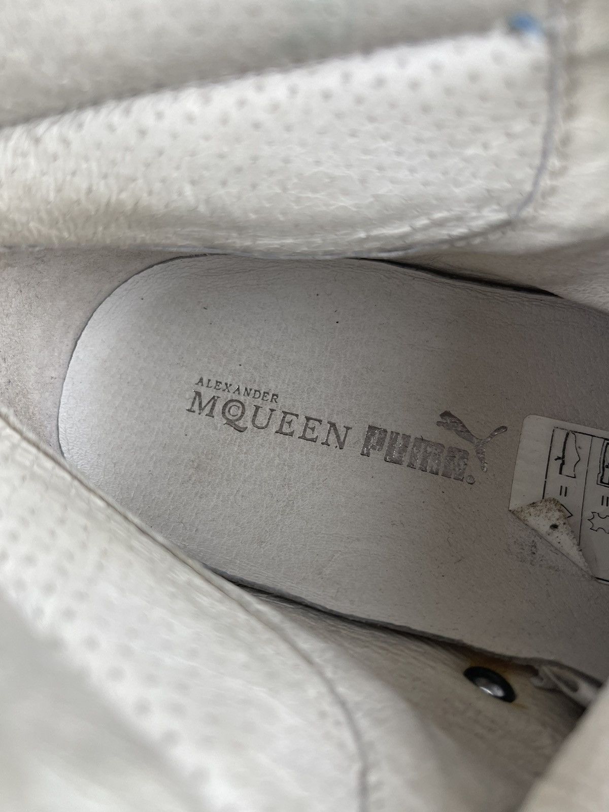 Alexander McQueen Alexander McQueen x Puma Archive High Top Sneakers Leather Size US 10 / EU 43 - 9 Thumbnail