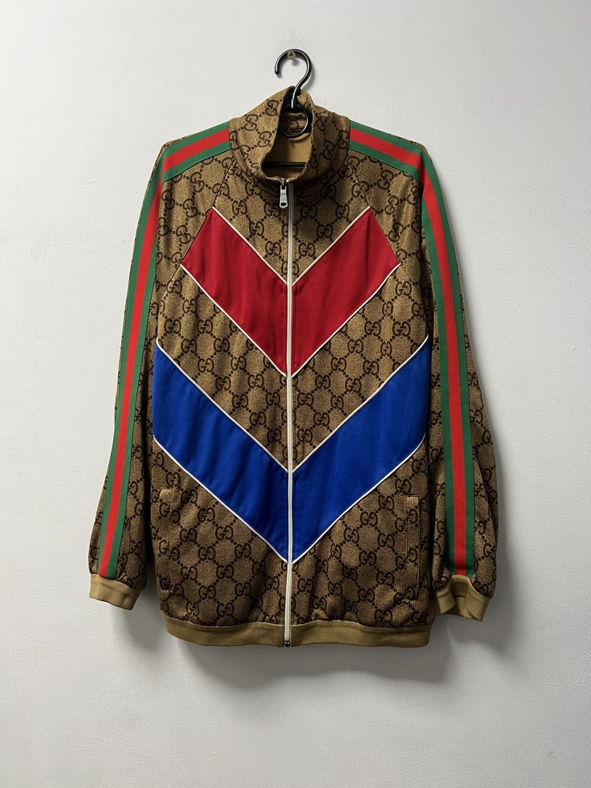 Gucci Gucci GG Monogram Cotton Full Zip Jacket Size US L / EU 52-54 / 3 - 1 Thumbnail