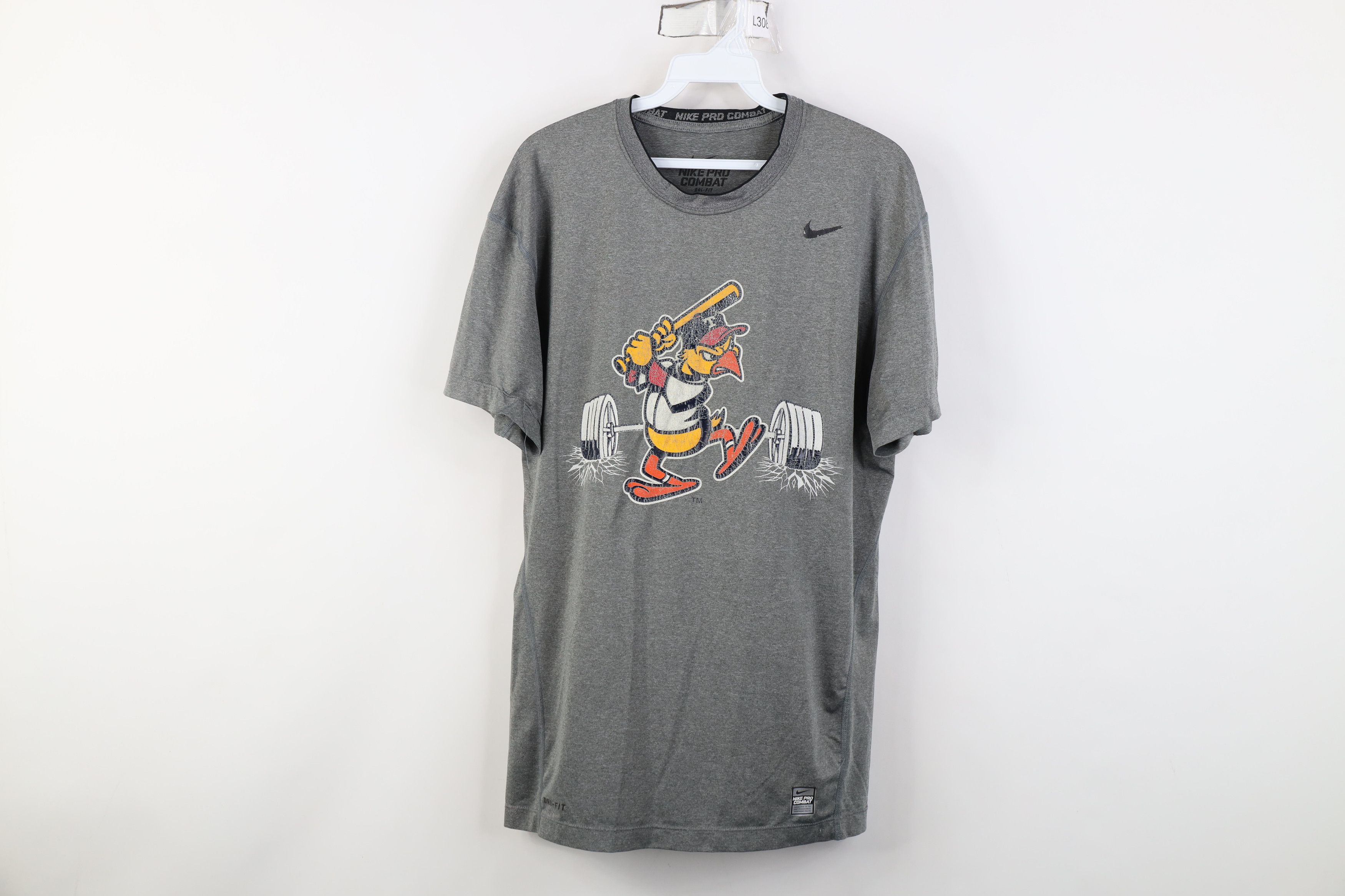 Nike Nike Pro Combat Toledo Mud Hens Baseball Compression Shirt Size US XXL / EU 58 / 5 - 1 Thumbnail