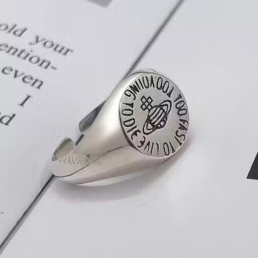 Jewelry Ring too young to die too fast to live Size ONE SIZE - 2 Thumbnail