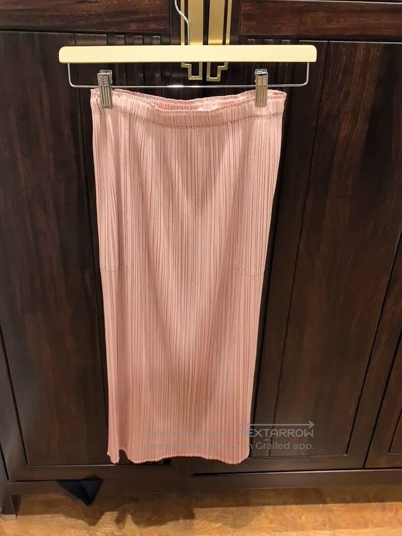 Issey Miyake Issey Miyake size:1 Pink Midi Skirt Size 42" / US 20 - 1 Thumbnail