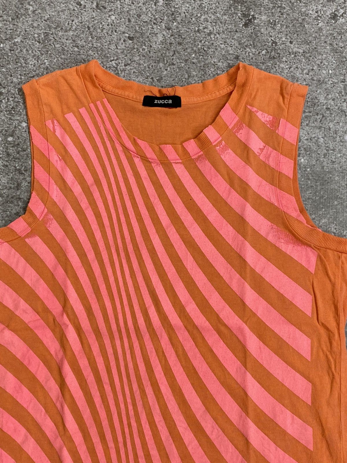 Zucca Vintage Zucca by issey miyake stripes graphic tanktop Size US M / EU 48-50 / 2 - 2 Thumbnail