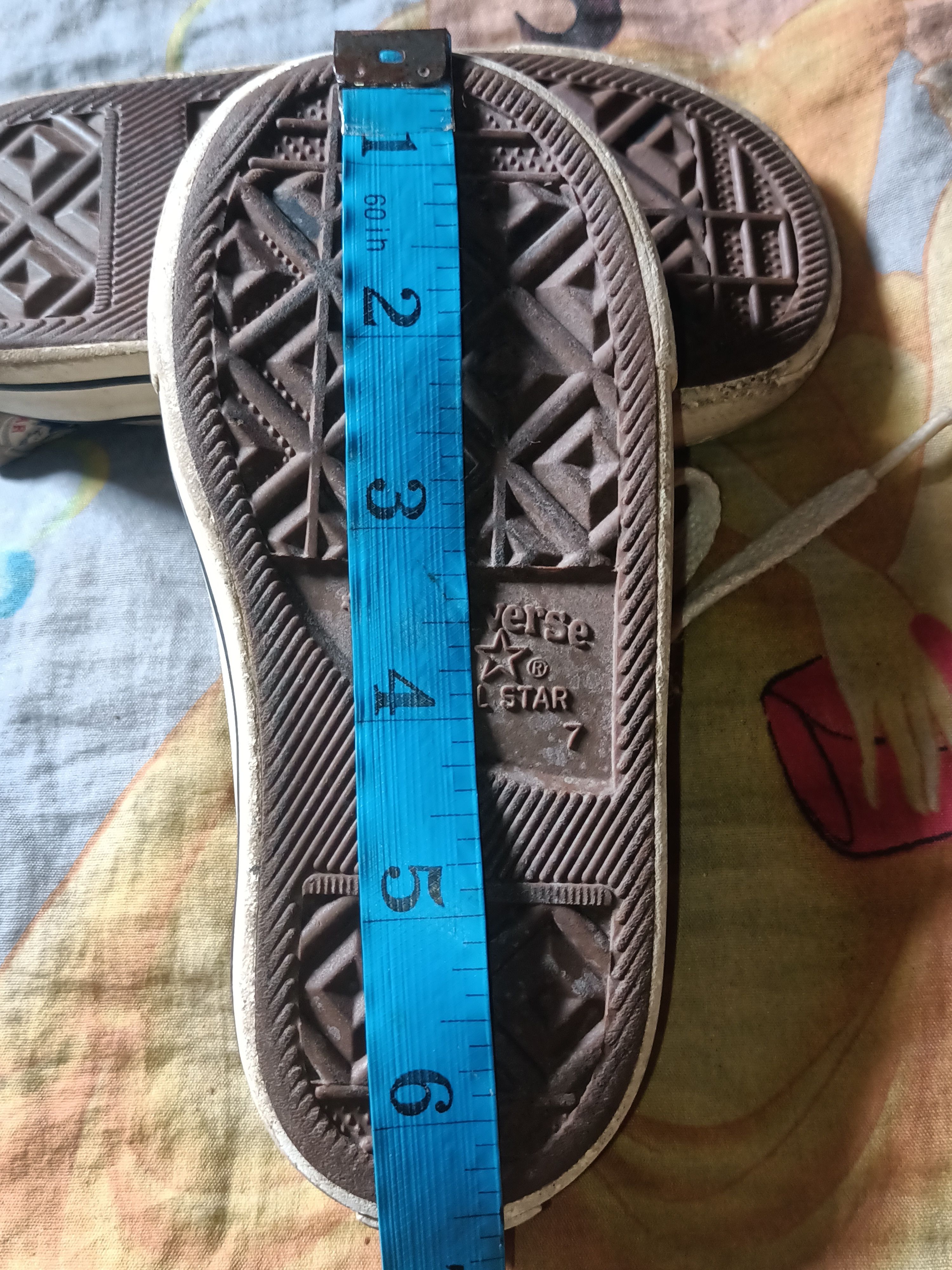 Vintage Light Grey Toddler H.Top Convers AllStar 2/3 Years Boys Girl Size US 7 / EU 40 - 7 Thumbnail
