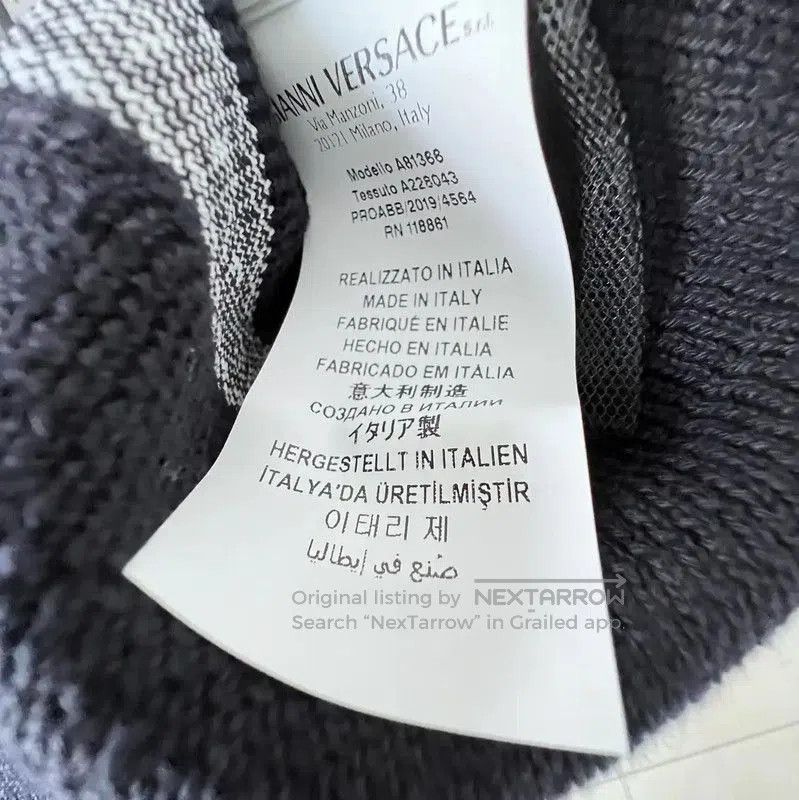 Other Versace Men's Color Block Long Sleeve Sweater . Size US XXL / EU 58 / 5 - 7 Thumbnail