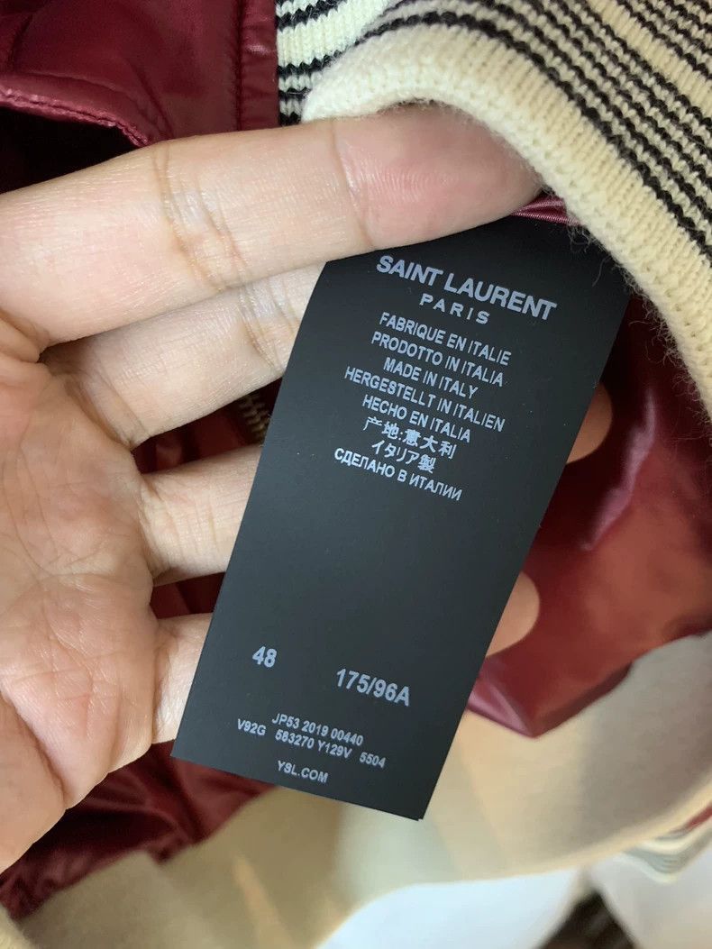 Saint Laurent Paris Saint Laurent Paris baseball uniform-2506 Size US M / EU 48-50 / 2 - 5 Thumbnail