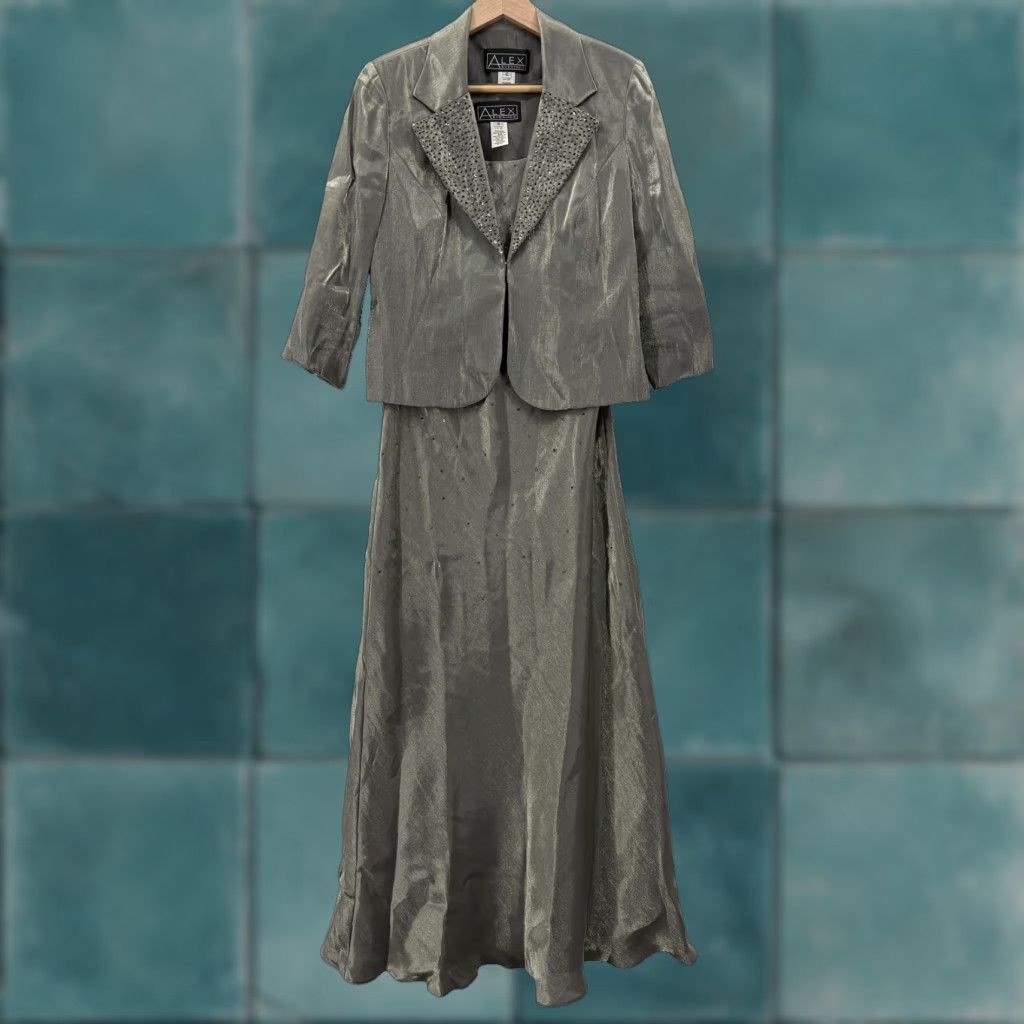 plaid dress fall Brown Plaid Wool Midi Dress – Handmade Vintage Winter