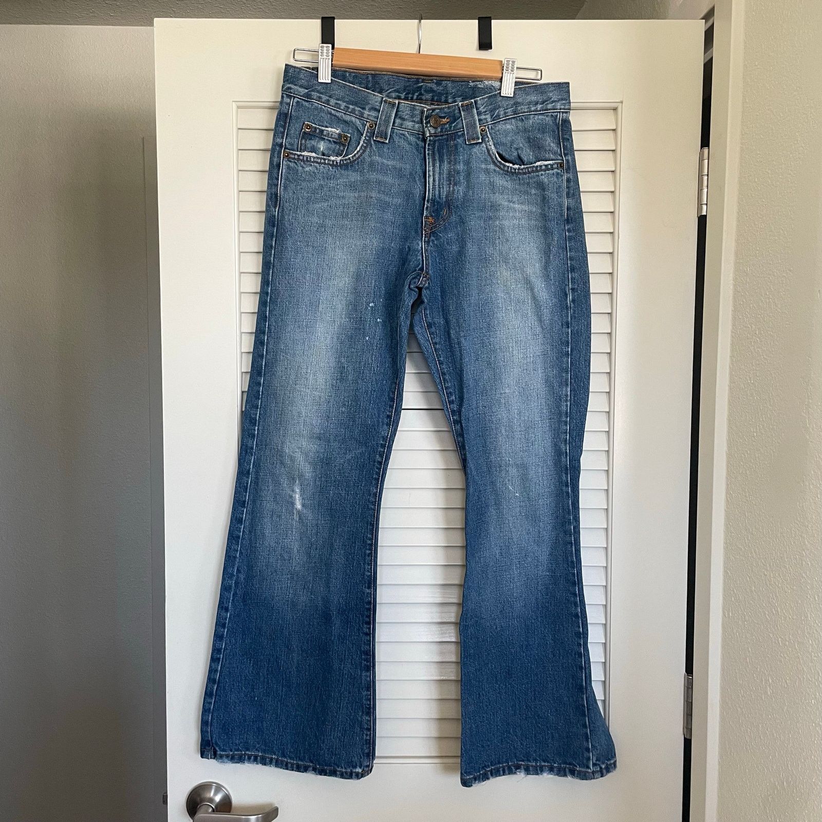 Other VTG Y2K Ozark Mountain Jean Co. Patched Bootcut Jeans Boho Size 30" / US 8 / IT 44 - 3 Thumbnail