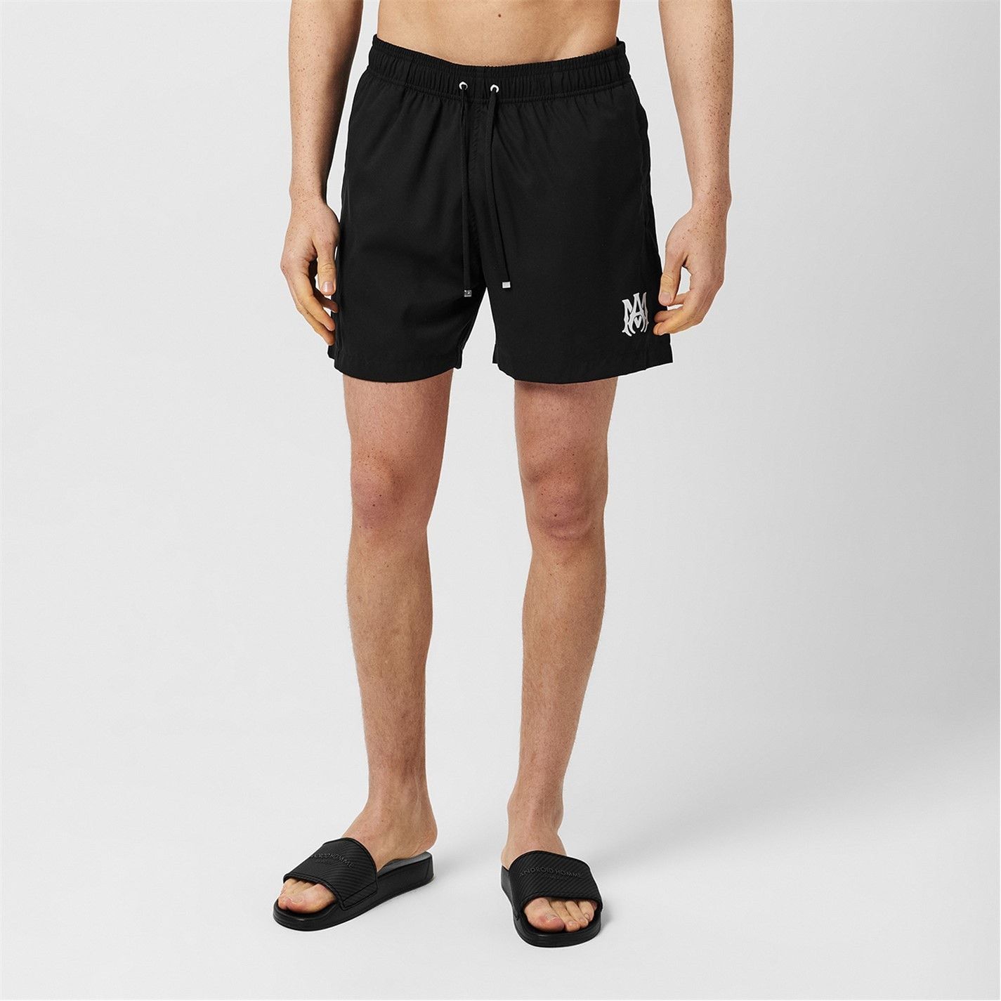 Amiri AMIRI Mid-Length Swim Trunks With Branded Plate Size US 32 / EU 48 - 2 Thumbnail