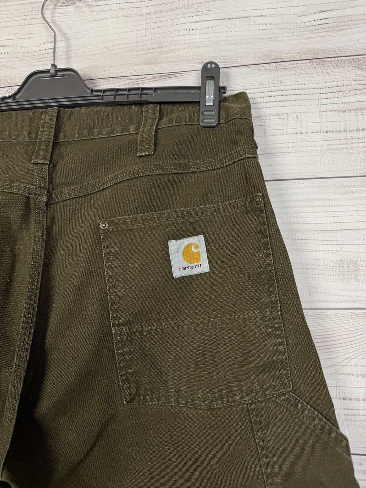 Carhartt Vintage Carhartt Cargo Work Pant Olive Size US 32 / EU 48 - 7 Thumbnail