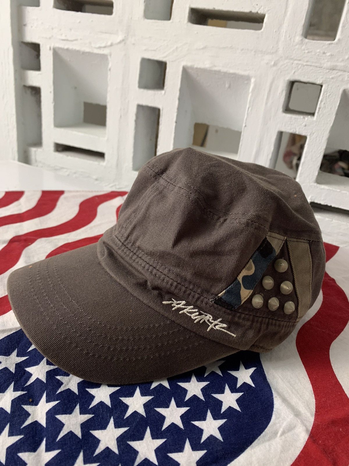 Japanese Brand A Kurtz Commando Cap Spike Punk Style Size ONE SIZE - 2 Thumbnail