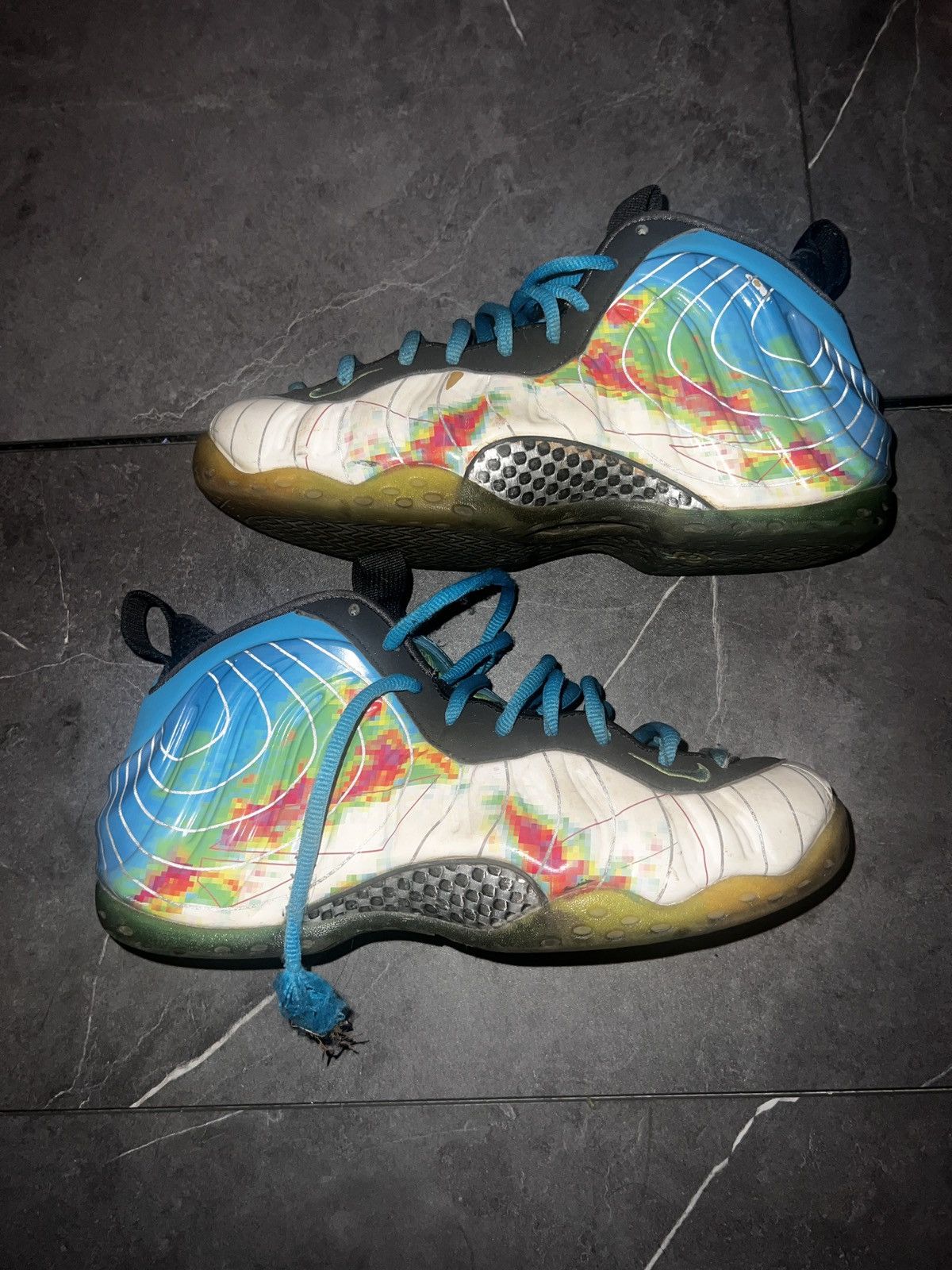 Nike Nike Air Foamposite One “Weatherman” Size US 9.5 / EU 42-43 - 2 Thumbnail