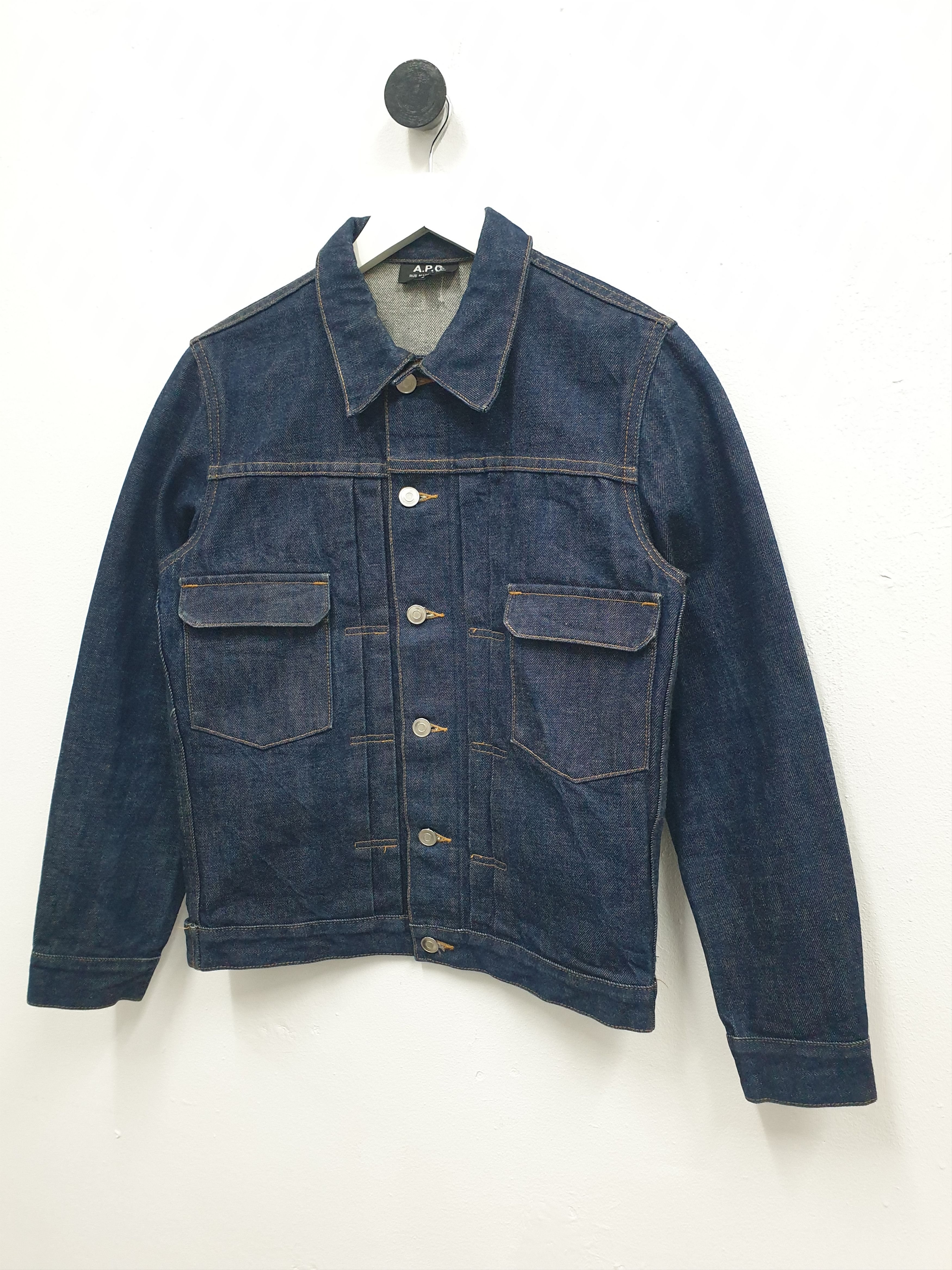 A.P.C. 💥A.P.C Japanese brand Denim Jacket Size US S / EU 44-46 / 1 - 7 Thumbnail