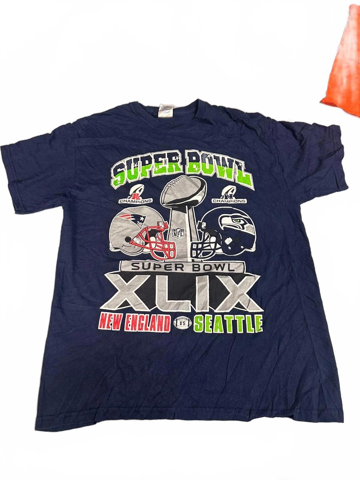 Gildan NFL Super Bowl XLIX T-Shirt - New England Patriots Size US M / EU 48-50 / 2 - 1 Thumbnail