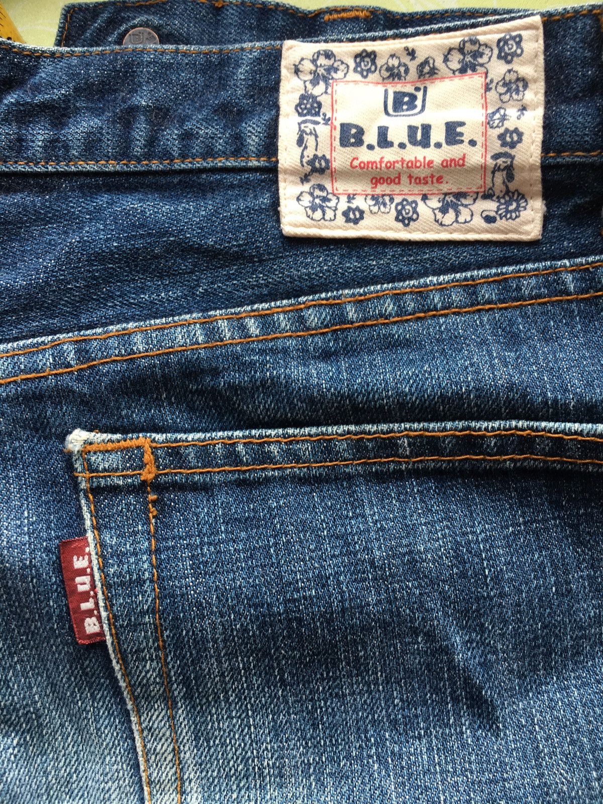 Blue Blue Japan Blue blue Size US 30 / EU 46 - 2 Thumbnail