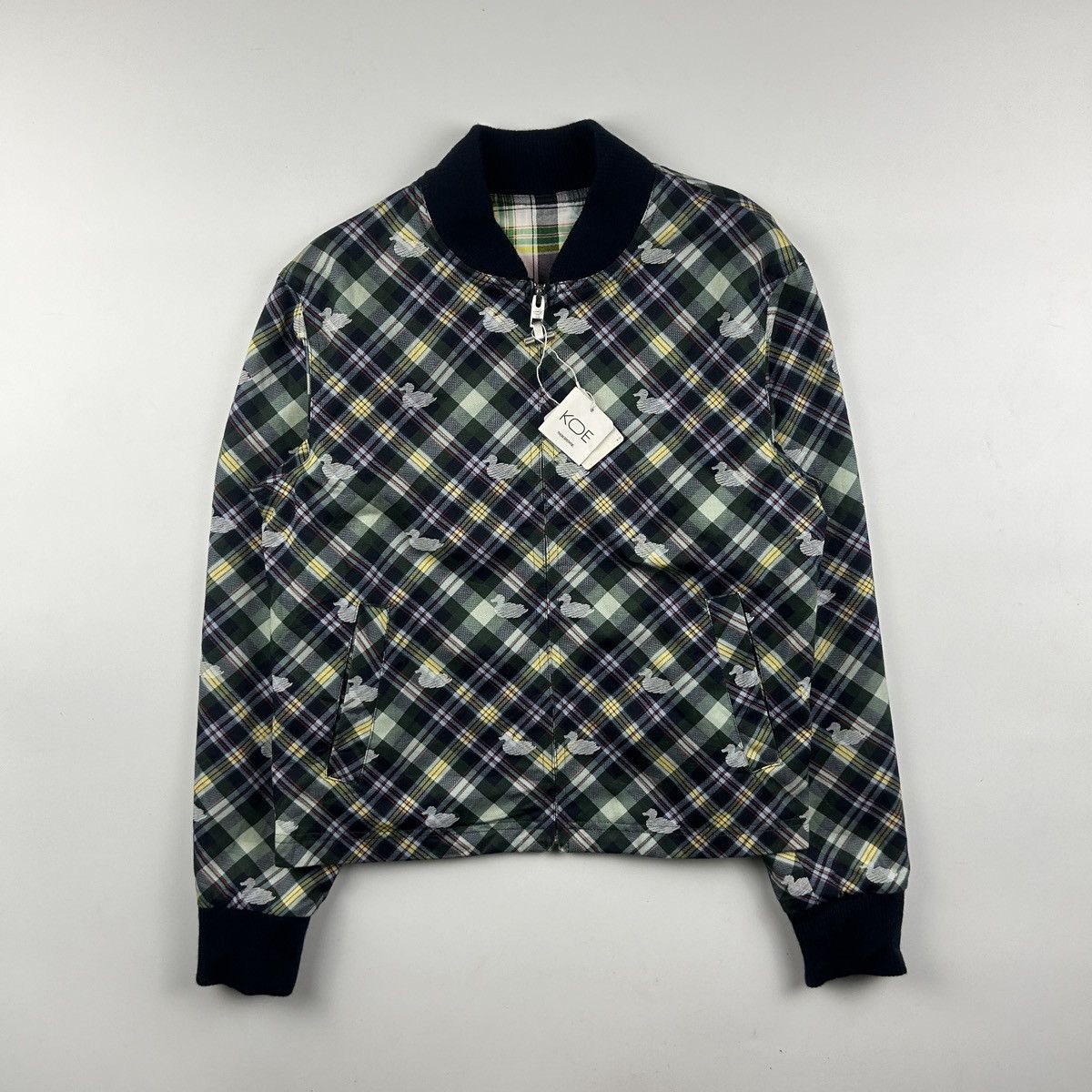 Thom Browne Koe x Thom Browne Duck Cropped Jacket Size L / US 10 / IT 46 - 1 Thumbnail