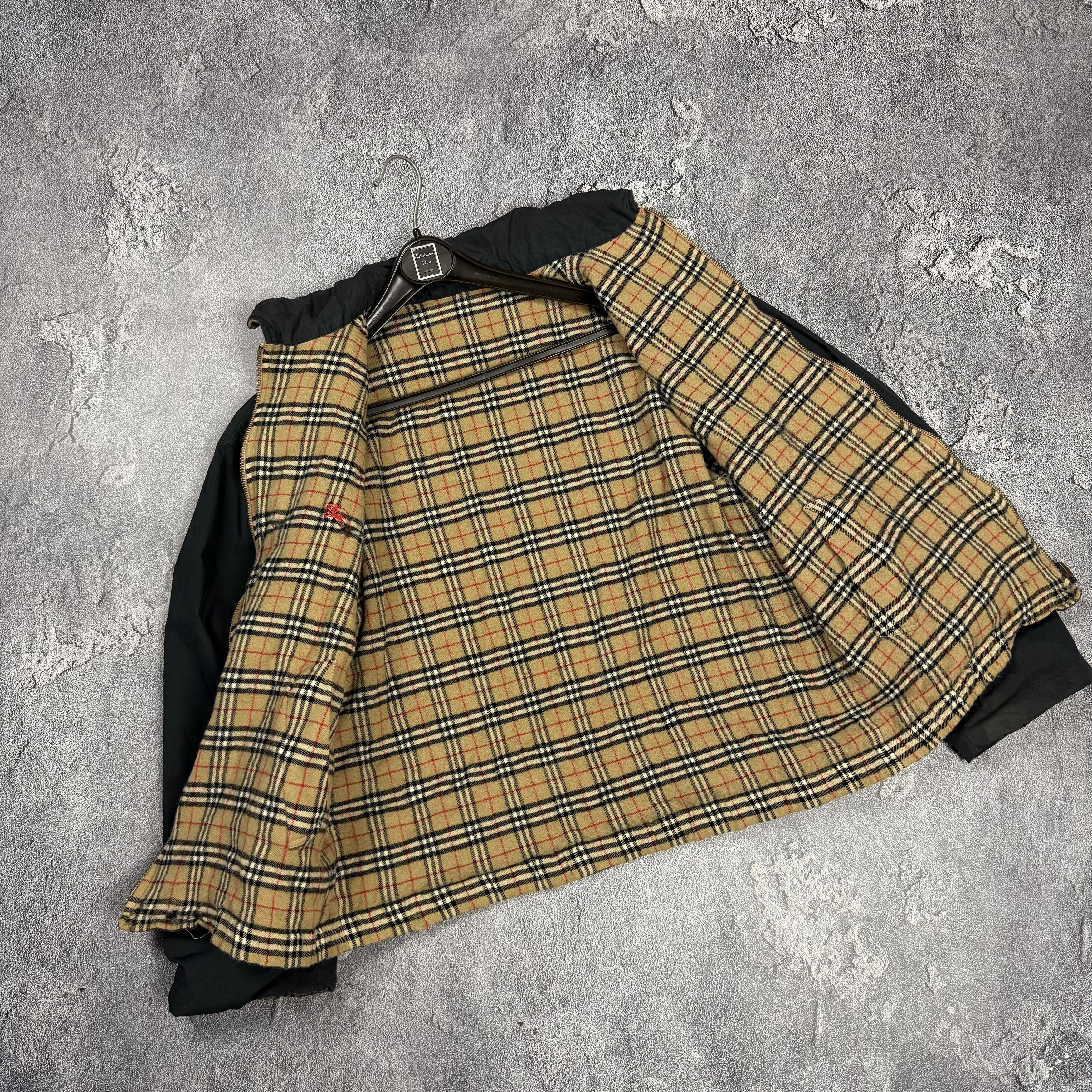 Burberry Vintage Burberrys 90s Nova Check Reversible Zip Up Jacket Size US S / EU 44-46 / 1 - 7 Thumbnail