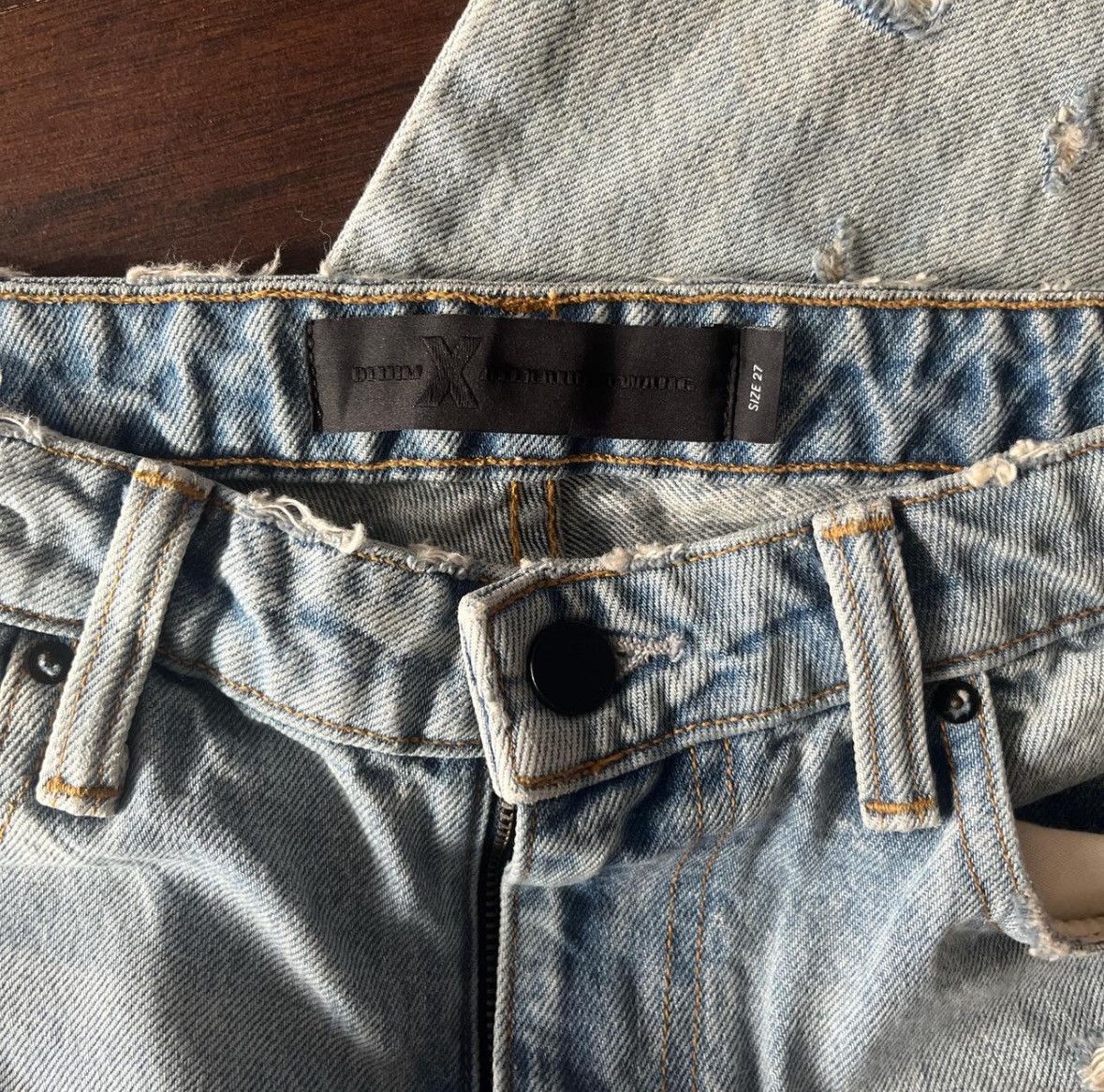 Alexander Wang Alexander Wang Distressed Jeans Size US 27 - 4 Thumbnail