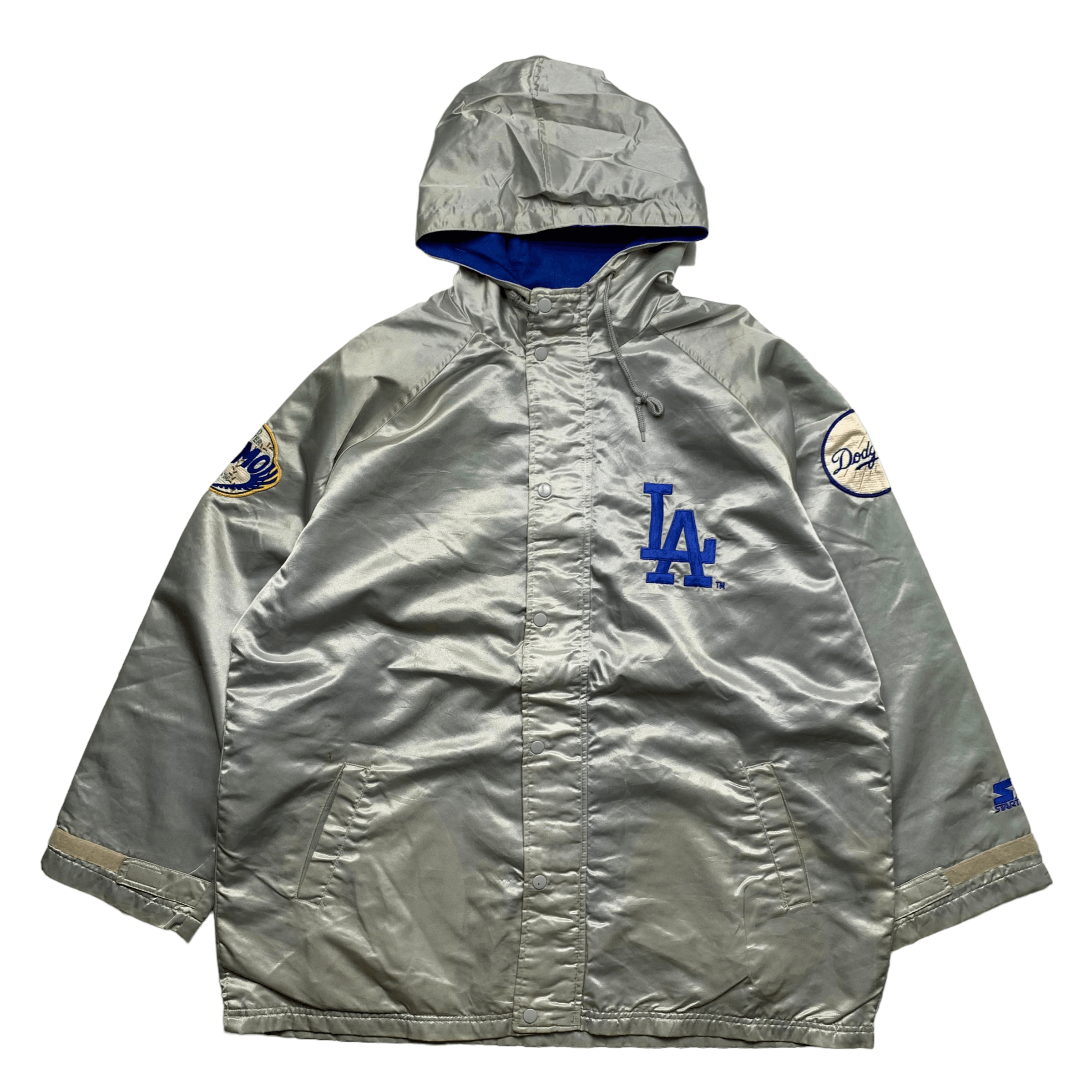 ☕Dodgers Vintage Starter ナイロンジャケット Vintage Starter MLB LA Dodgers Jacket