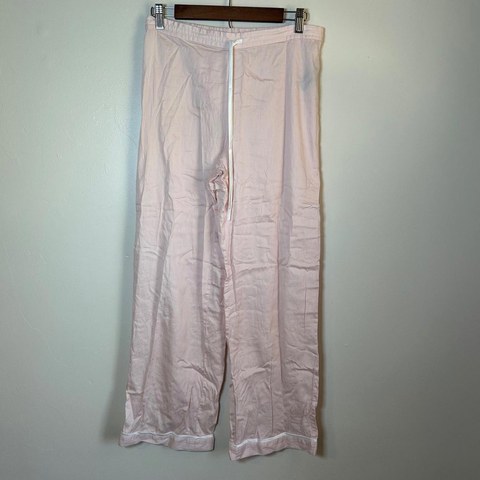 Modern Notoriety NWOT Natori Pajama Set Women Size S Pink Cotton Poplin Size ONE SIZE - 7 Thumbnail