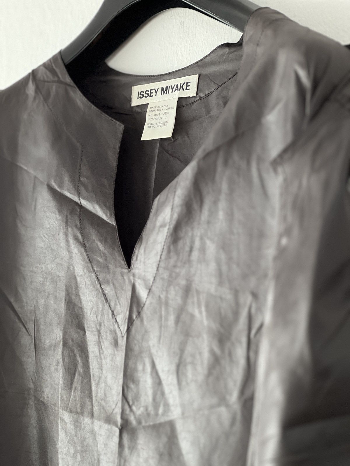Homme Plisse Issey Miyake × Issey Miyake × Japanese Brand Issey Miyake Structured Polyester Top – Made in Japan Size S / US 4 / IT 40 - 5 Thumbnail