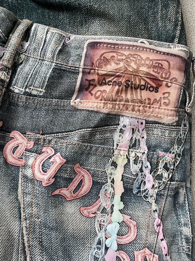 Acne Studios Acne Studios Candy chain low-rise jeans Size US 32 / EU 48 - 3 Thumbnail