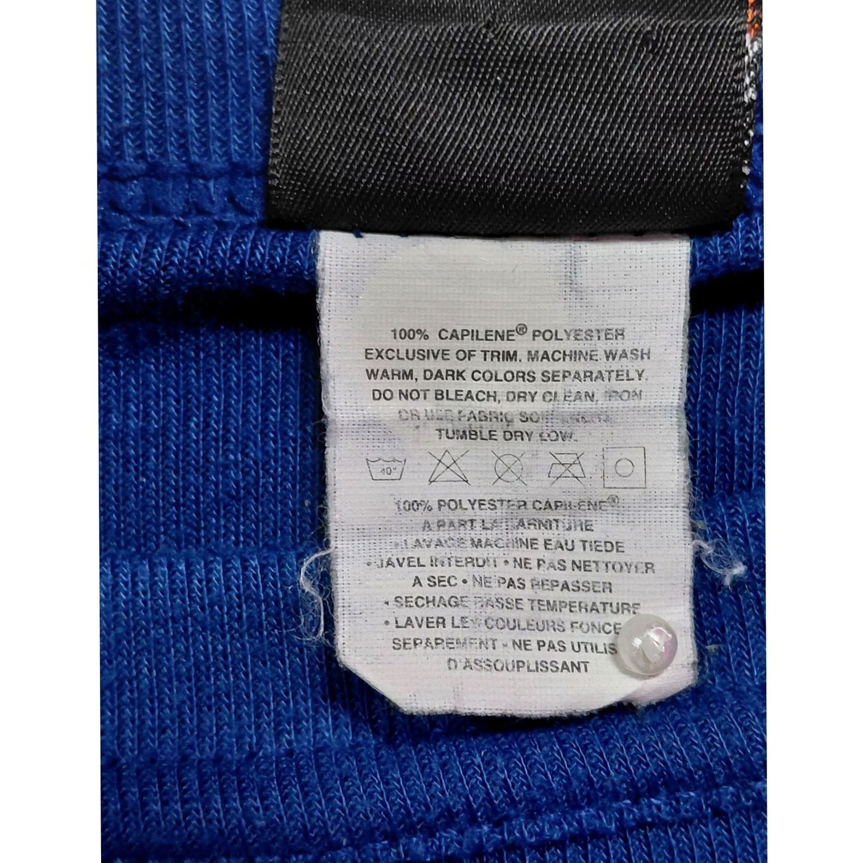 Patagonia Patagonia Capilene Blue Long Sleeve Top Solid Knit Men Size XL Size US XL / EU 56 / 4 - 7 Thumbnail