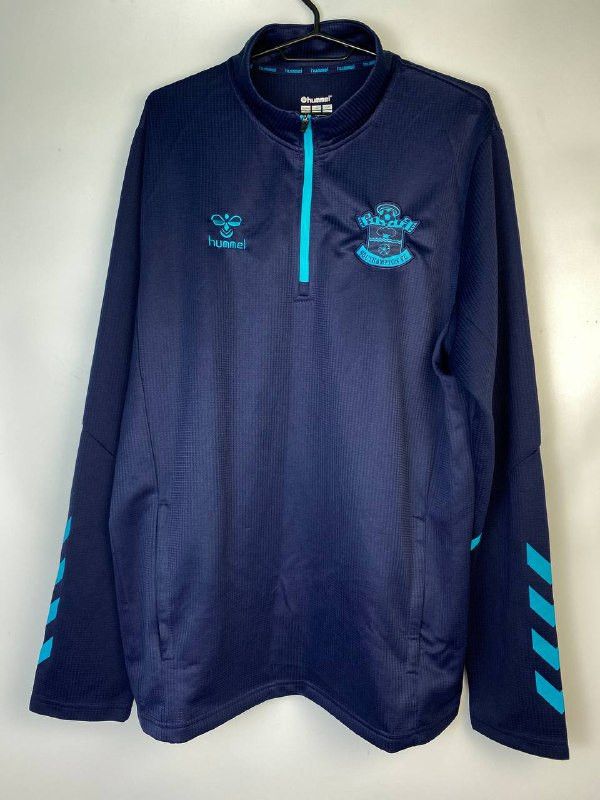 Hummel SOUTHAMPTON 2021-22 FOOTBALL ZIP SWEATSHIRT HUMMEL ORIGINAl Size US XL / EU 56 / 4 - 1 Thumbnail
