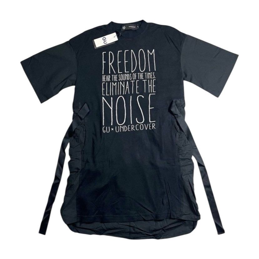 Japanese Brand × Undercover Undercover x gu “freedom noise” avant garde hybrid tee Size US S / EU 44-46 / 1 - 1 Thumbnail