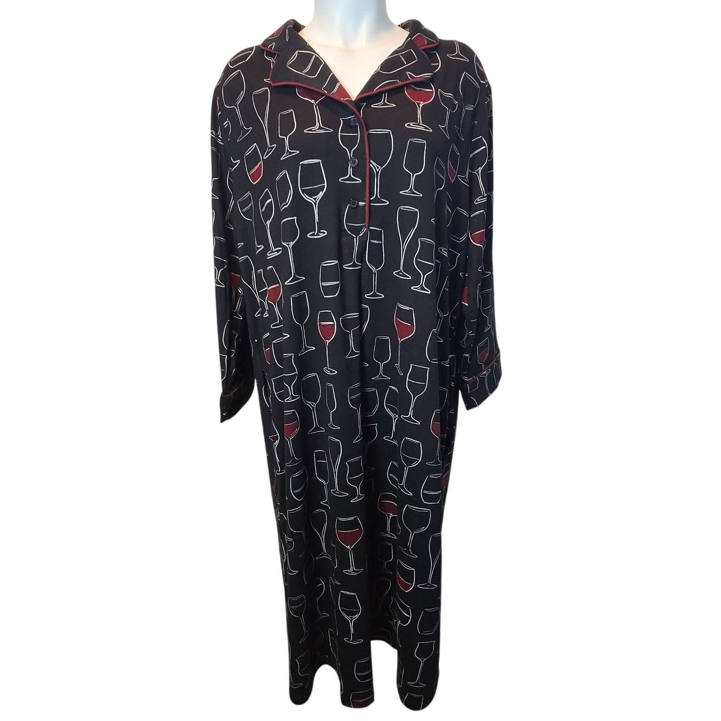 Soft Surroundings NWT Soft Surroundings Dream Scene 3/4 sleeve XL wine down Size ONE SIZE - 1 Thumbnail