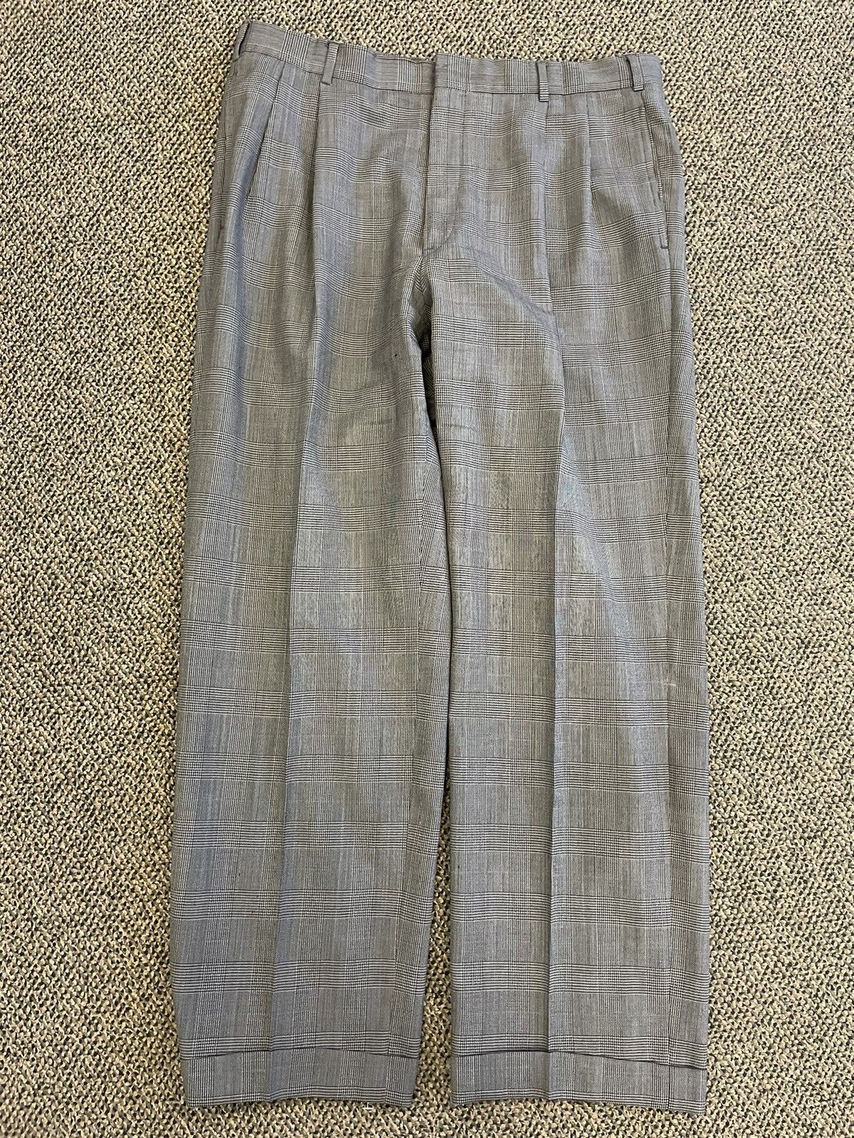 Brooks Brothers × Vintage Vintage Prince of Wales Check 3-Button Wool Suit Size 42R - 8 Thumbnail
